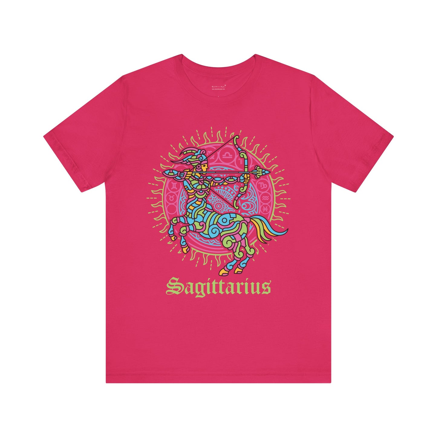 Sagittarius Round Unisex T-Shirt