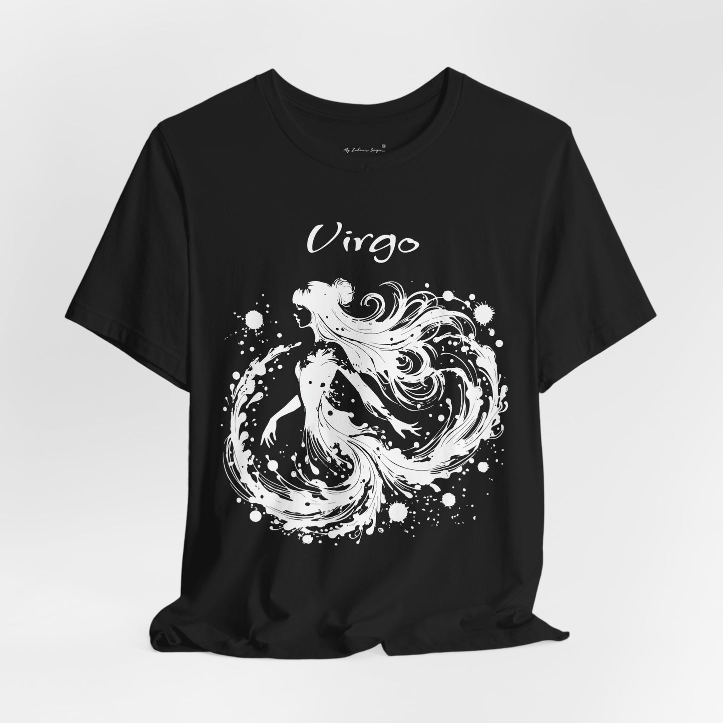 Virgo White Splash Unisex T-Shirt