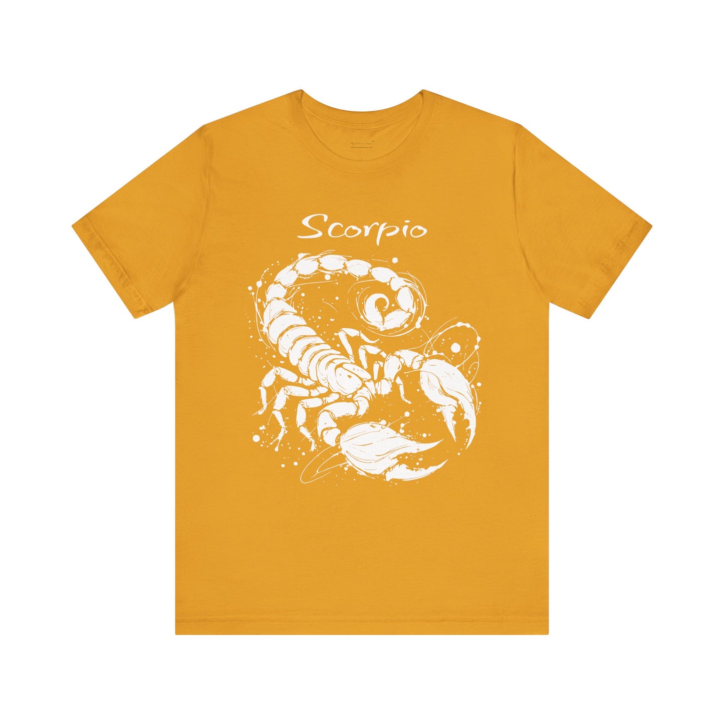 Scorpio White Splash Unisex T-Shirt