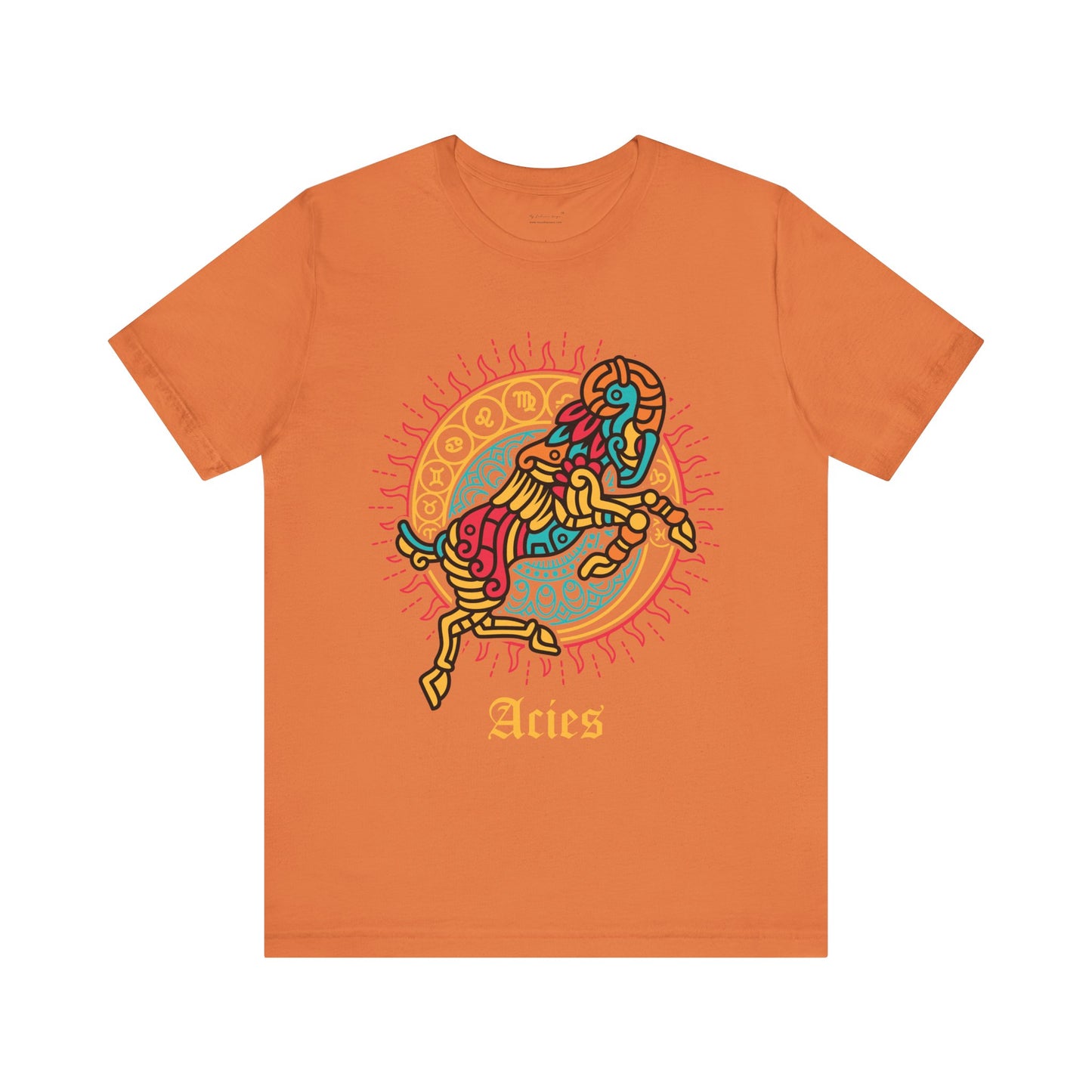 Aries Round Unisex T-Shirt