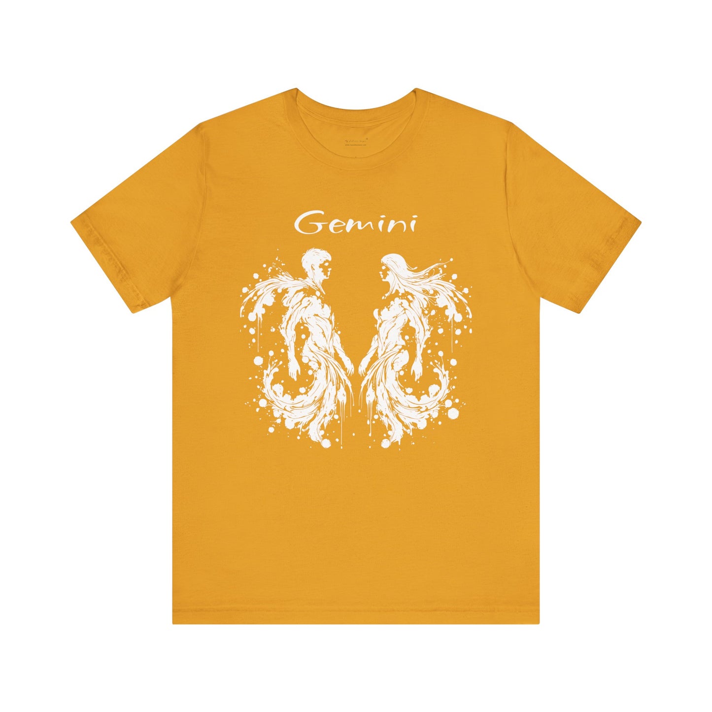 Gemini White Splash Unisex T-Shirt
