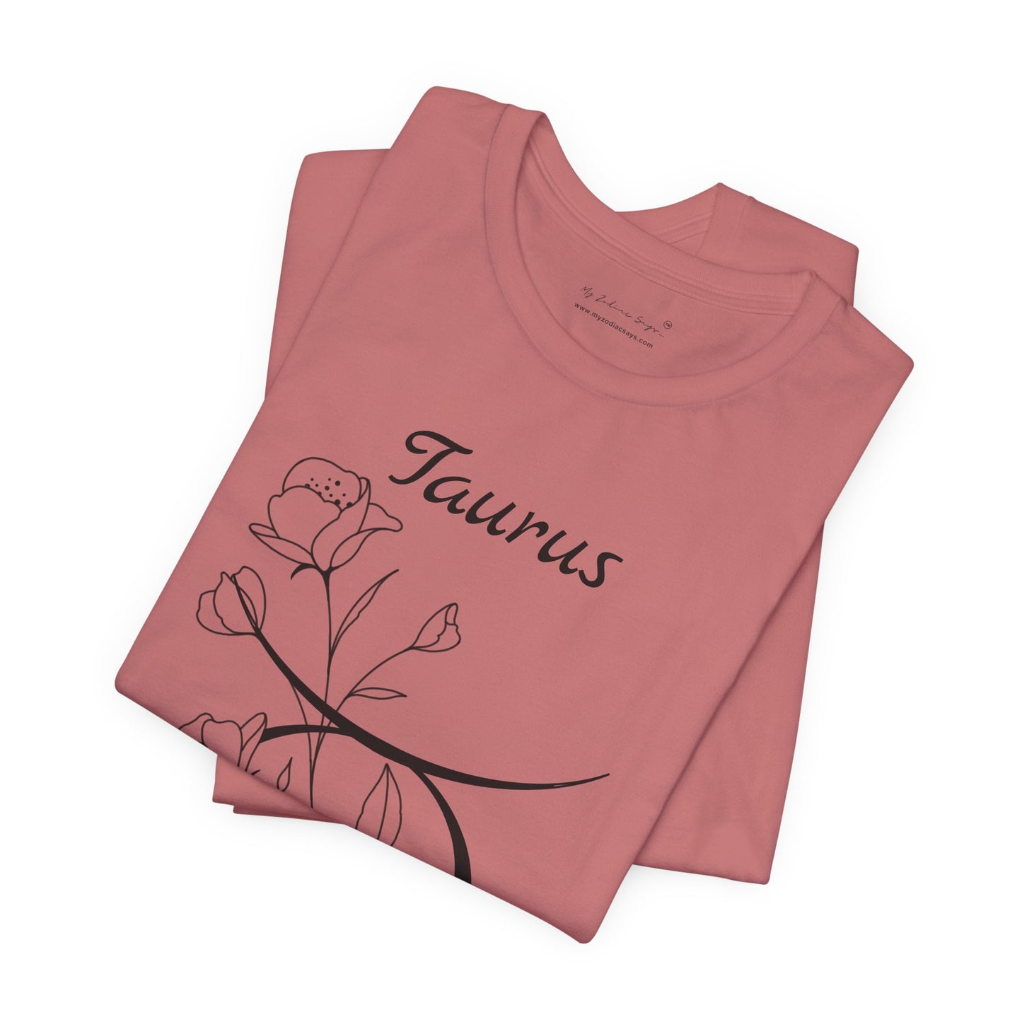 Taurus Blossom Unisex T-Shirt