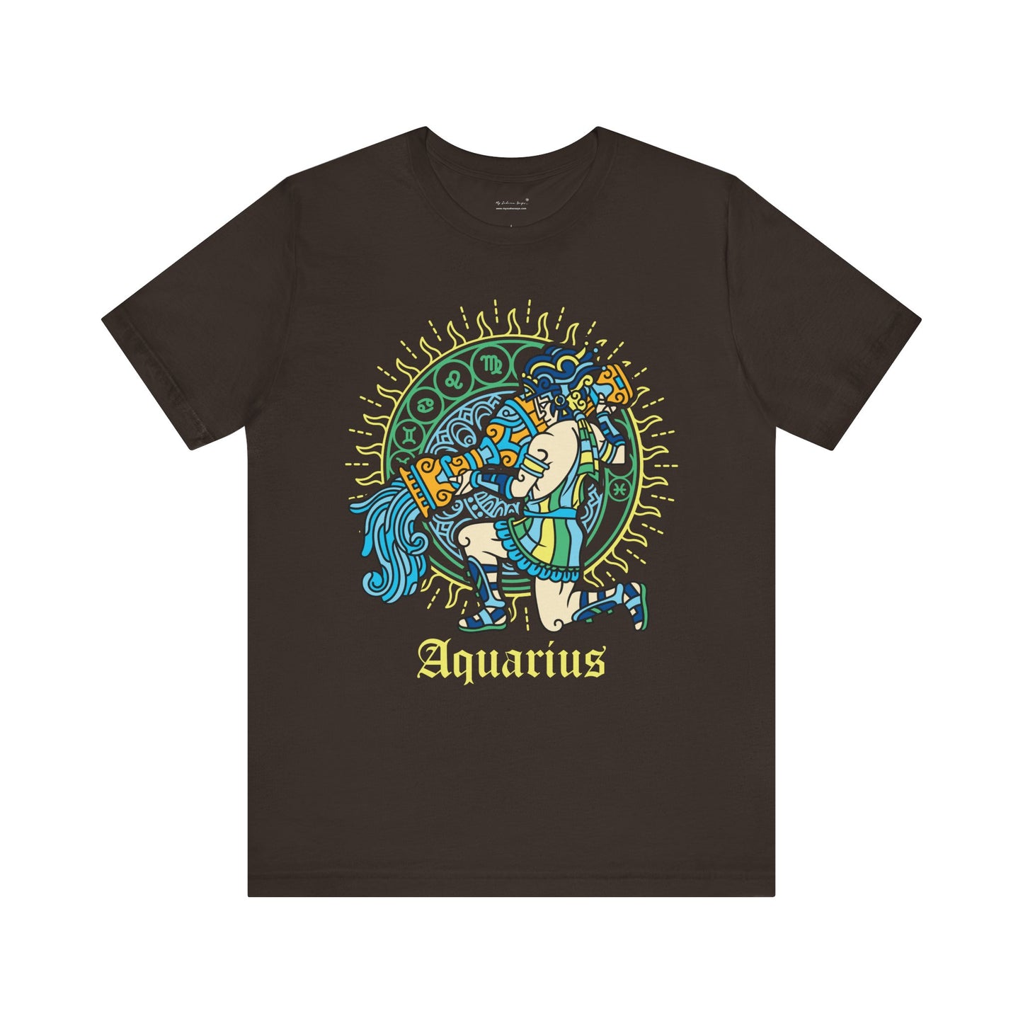 Aquarius Round Unisex T-Shirt