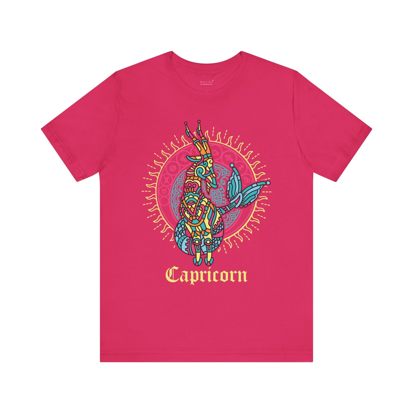 Capricorn Round Unisex T-Shirt