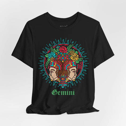 Gemini Round Unisex T-Shirt