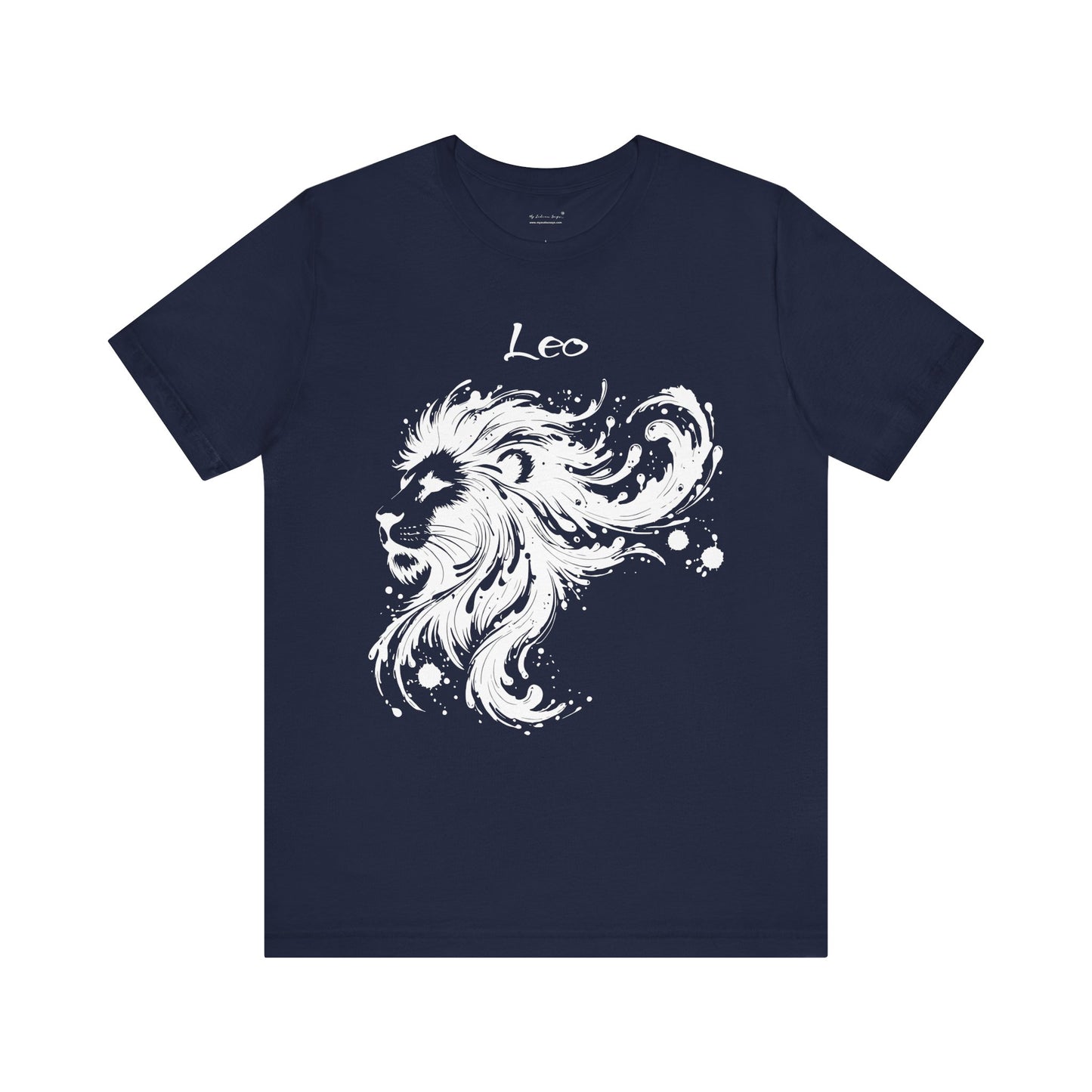 Leo White Splash Unisex T-Shirt