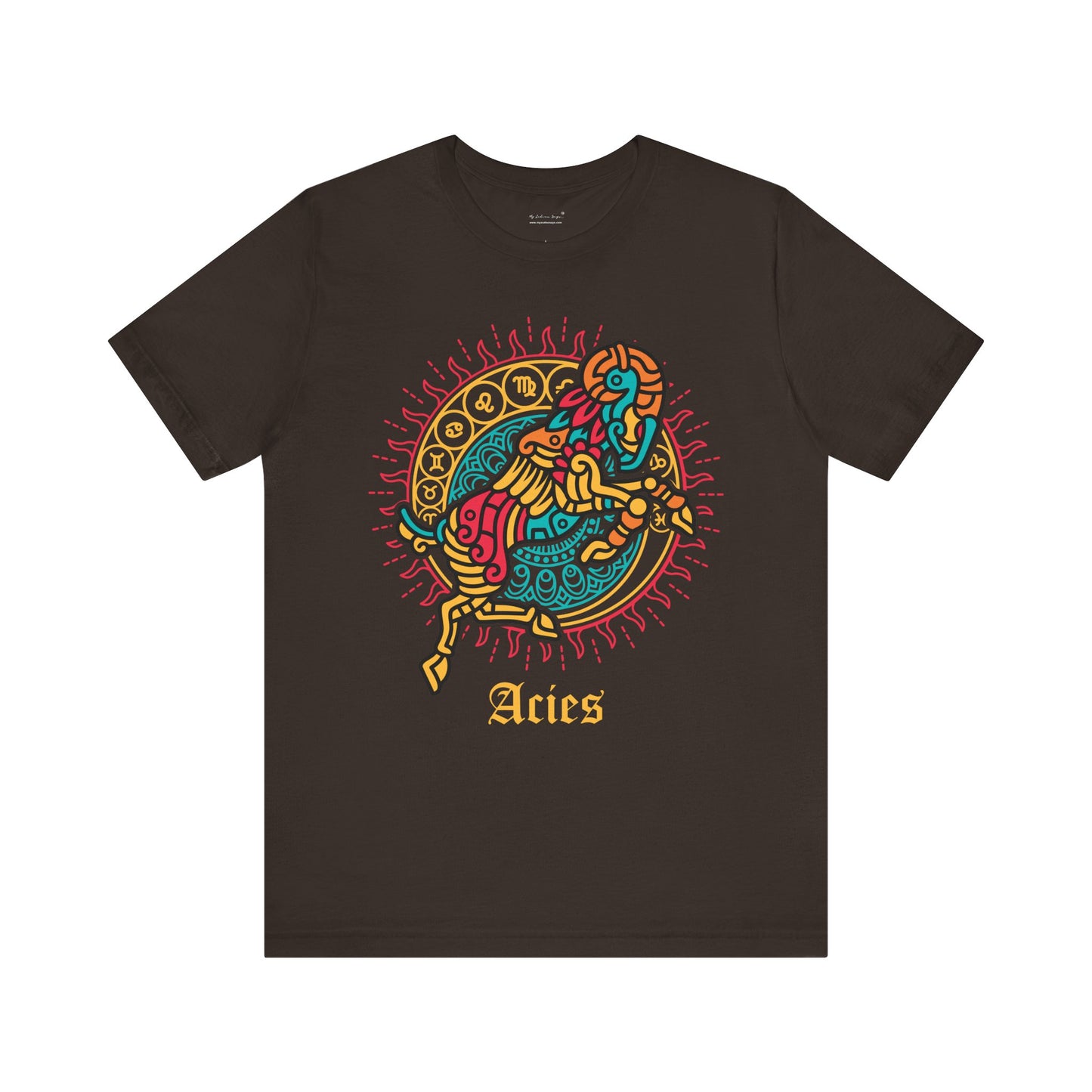 Aries Round Unisex T-Shirt