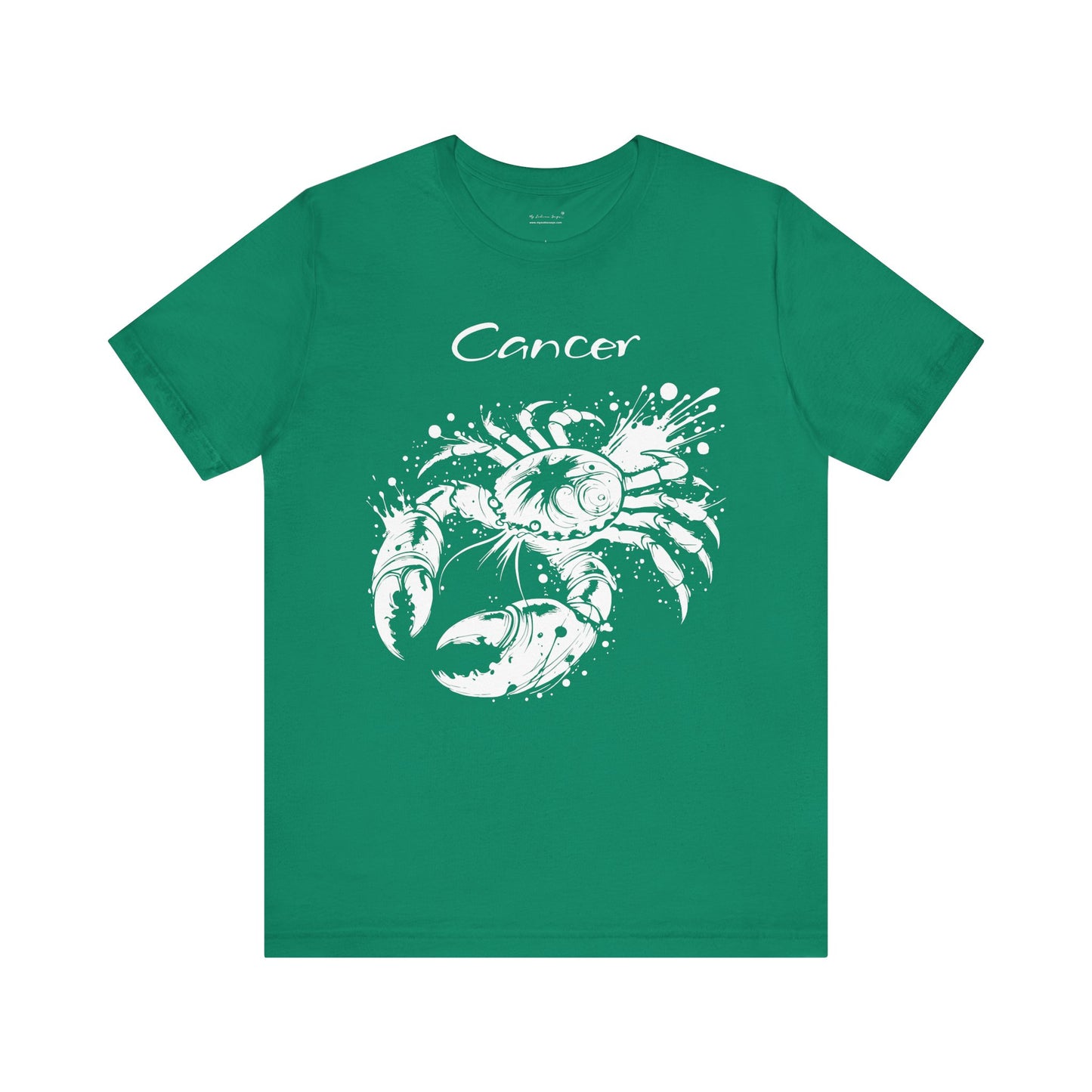 Cancer White Splash Unisex T-Shirt