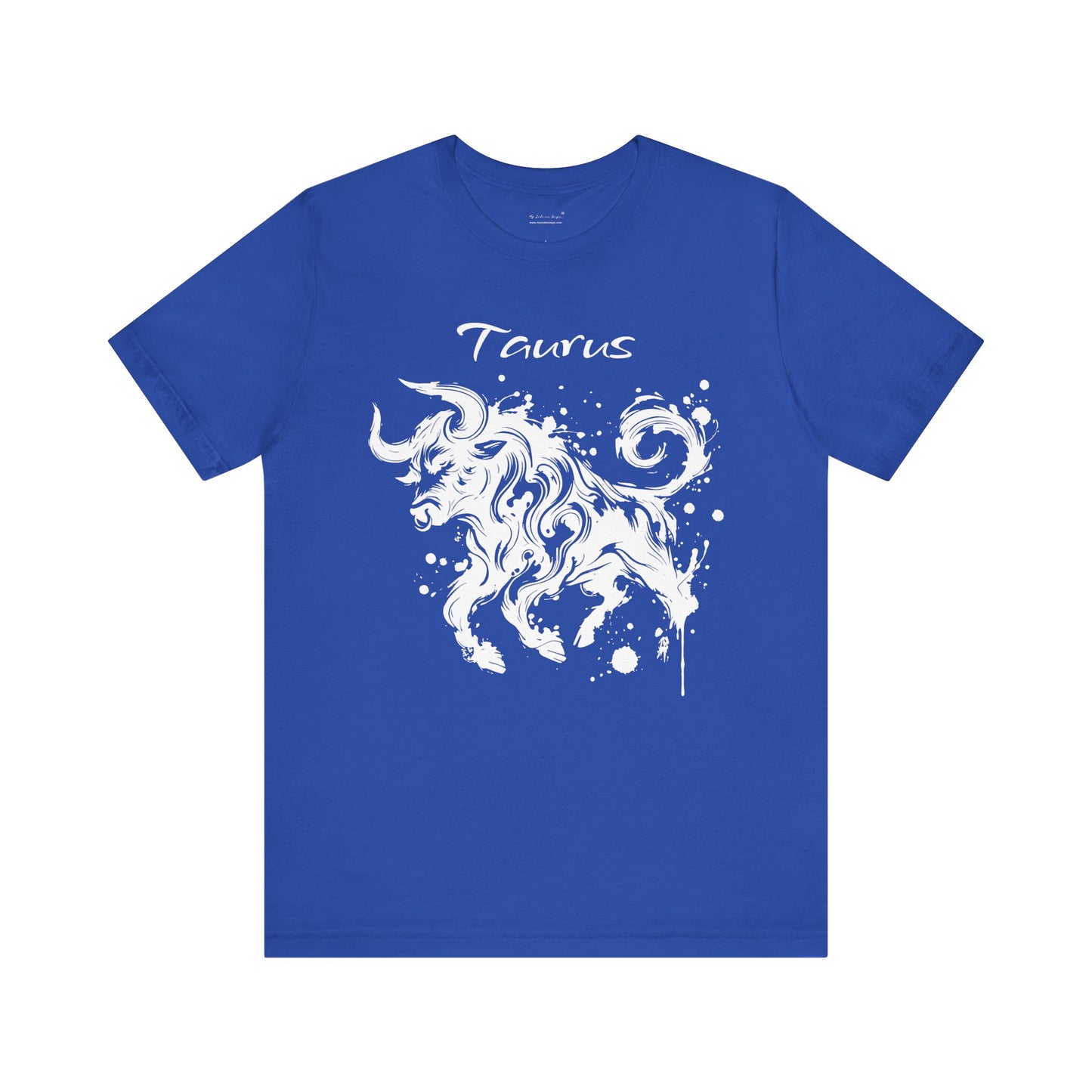 Taurus White Splash Unisex T-Shirt