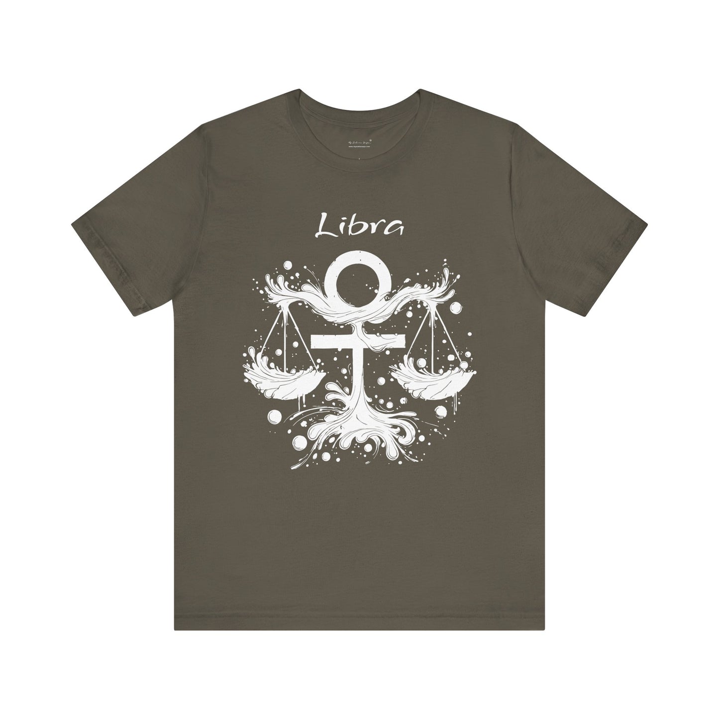 Libra White Splash Unisex T-Shirt