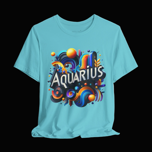 Aquarius Vibrant Unisex T-Shirt