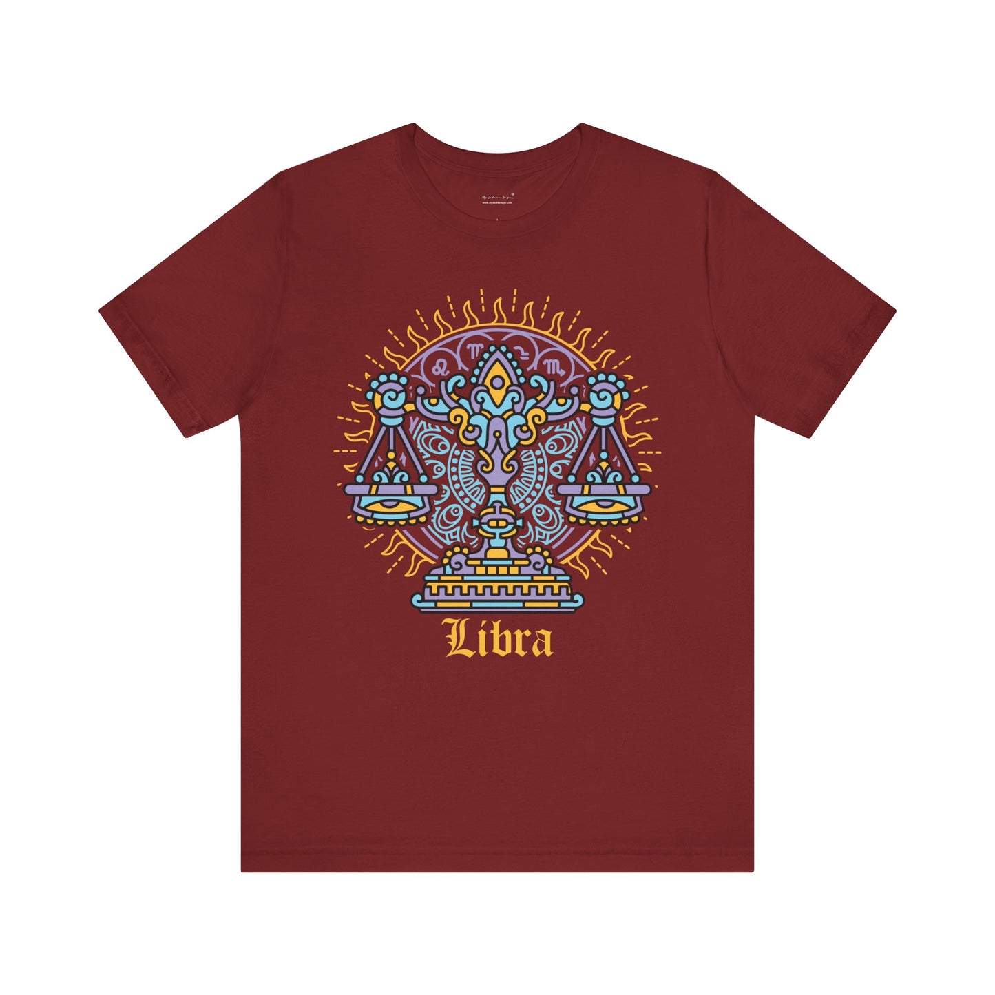 Libra Round Unisex T-Shirt