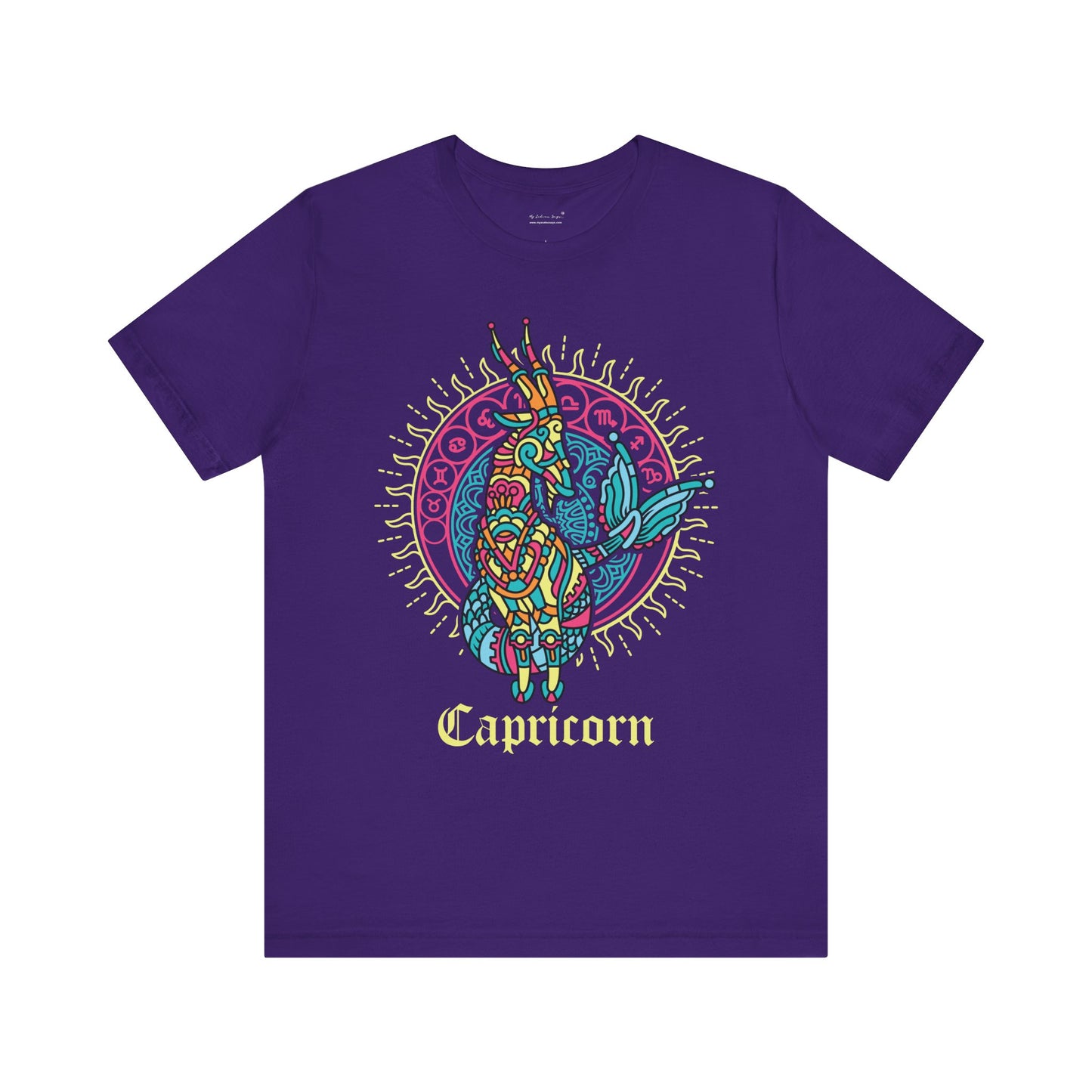 Capricorn Round Unisex T-Shirt