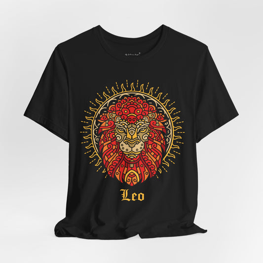 Leo Round Unisex T-Shirt