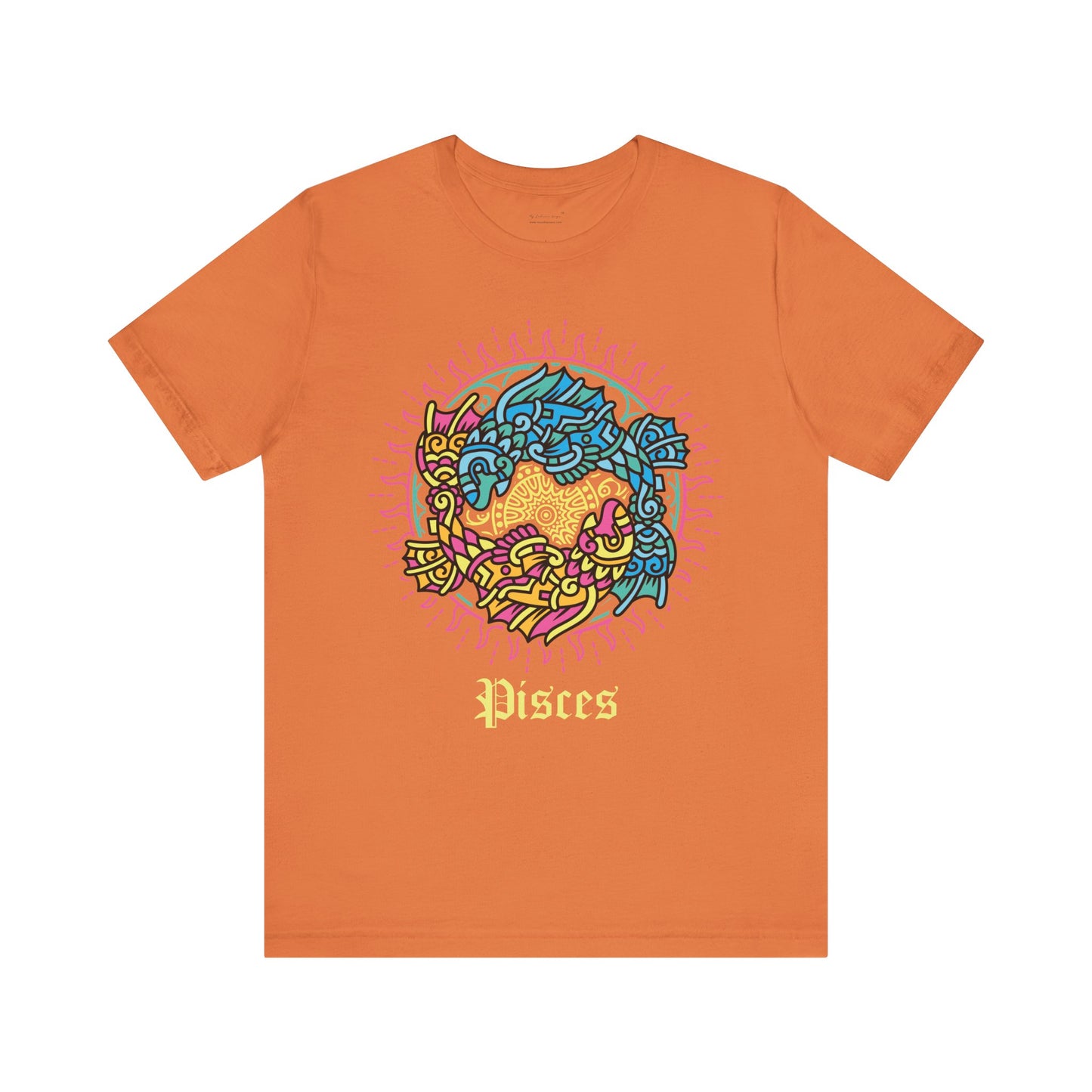 Pisces Round Unisex T-Shirt