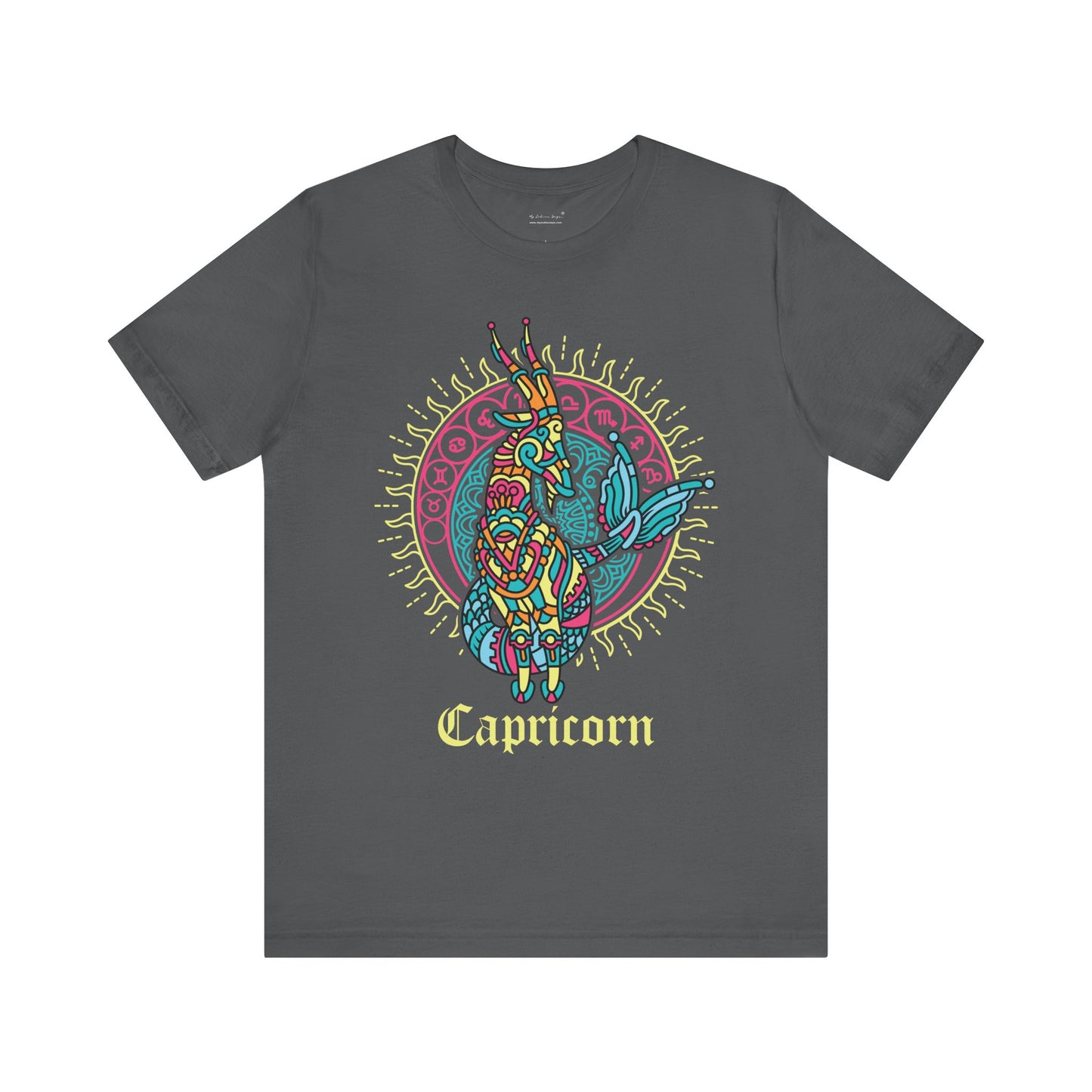 Capricorn Round Unisex T-Shirt