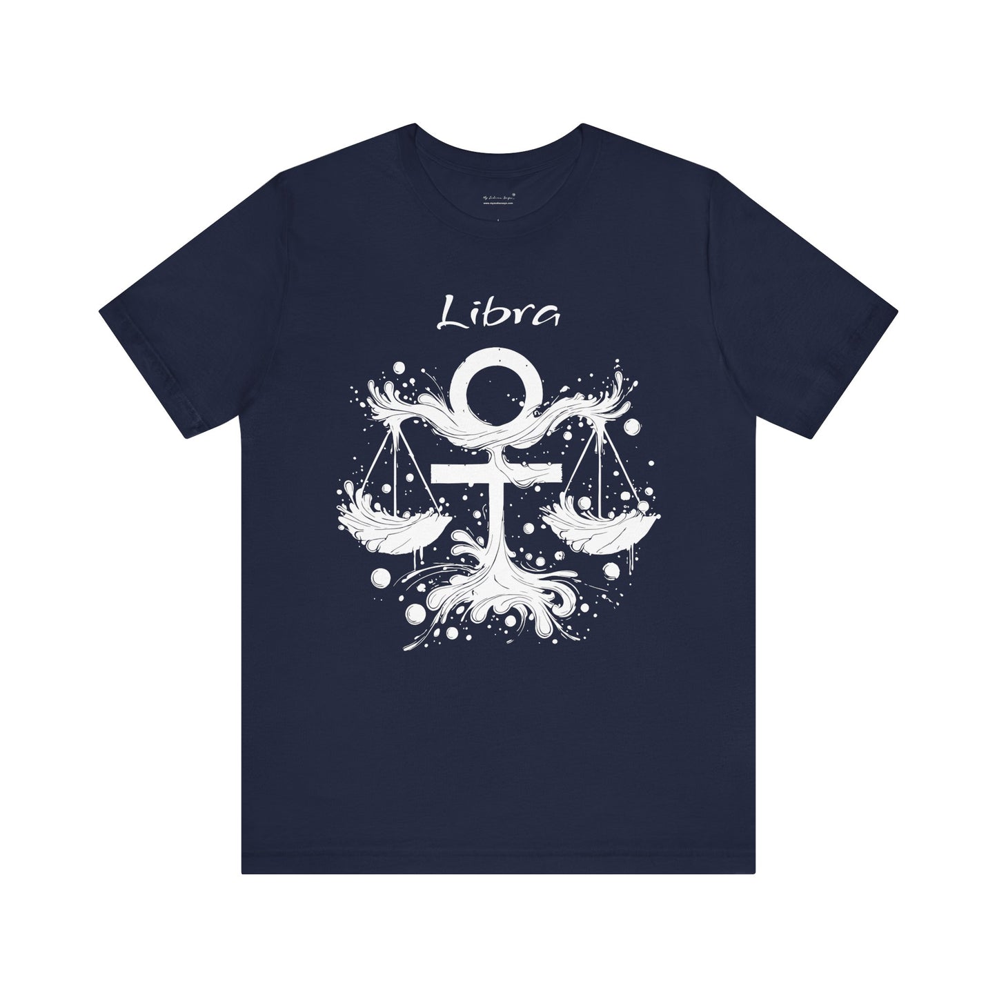 Libra White Splash Unisex T-Shirt