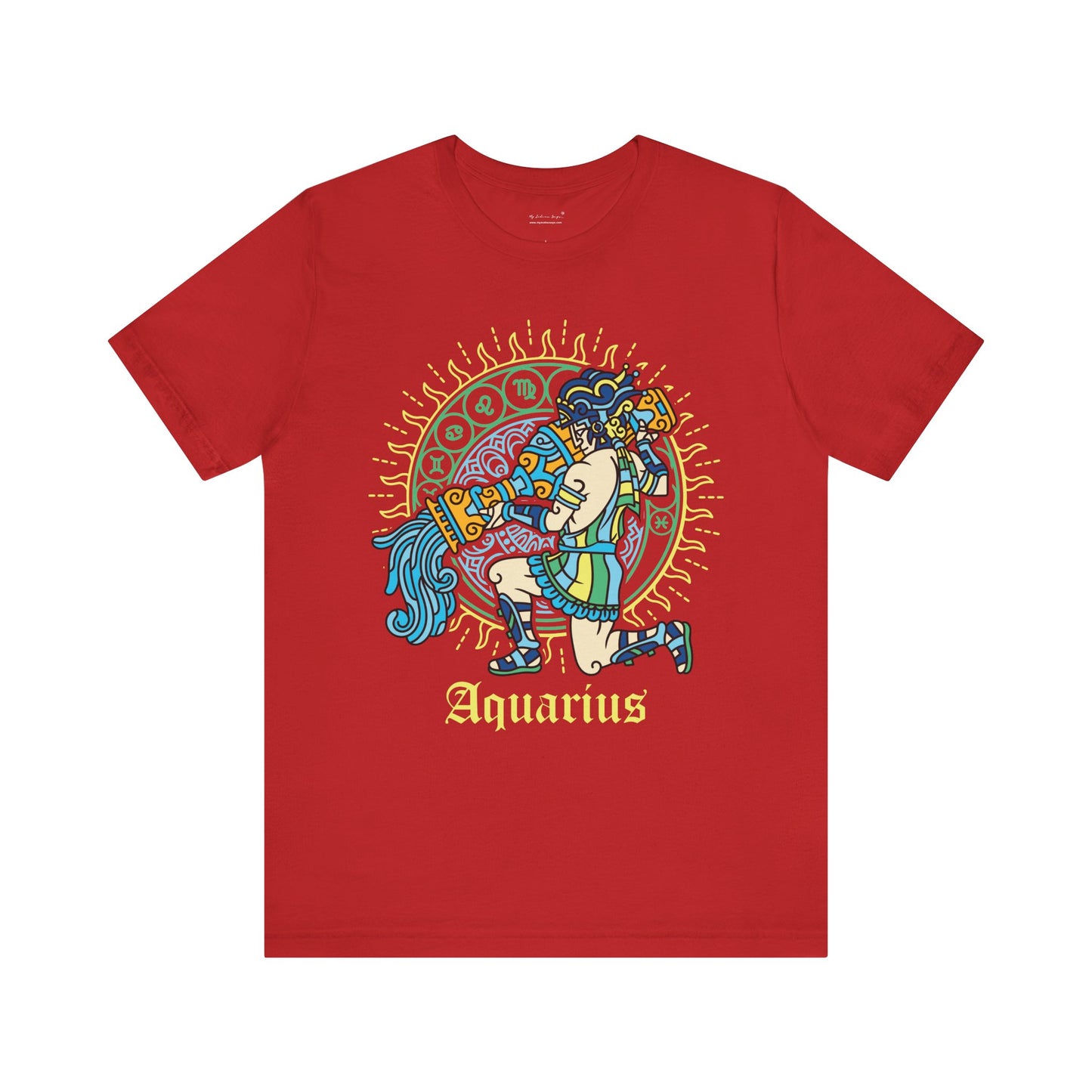 Aquarius Round Unisex T-Shirt