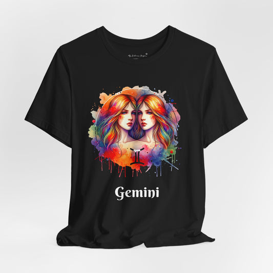 Gemini Watercolor Unisex T-Shirt