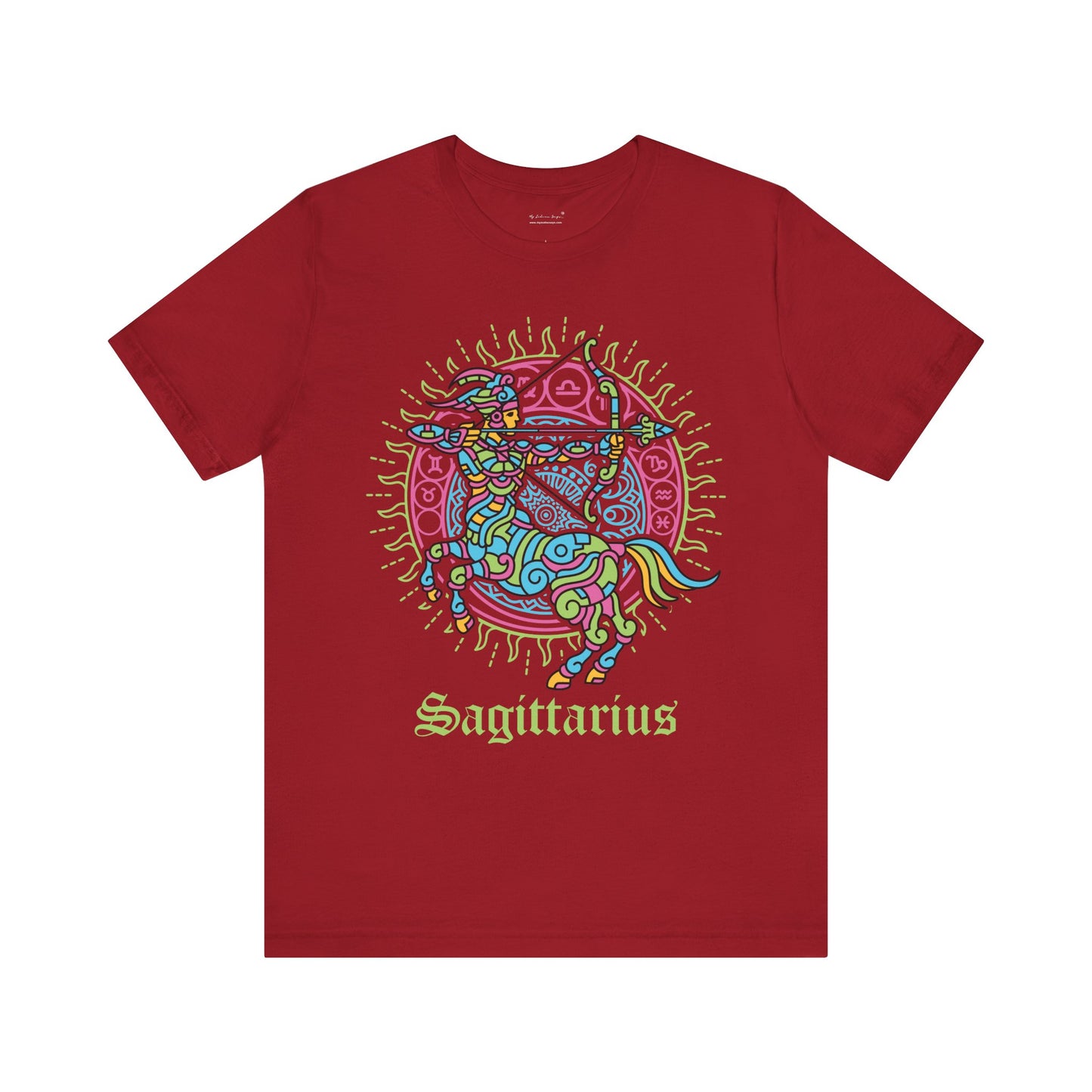 Sagittarius Round Unisex T-Shirt