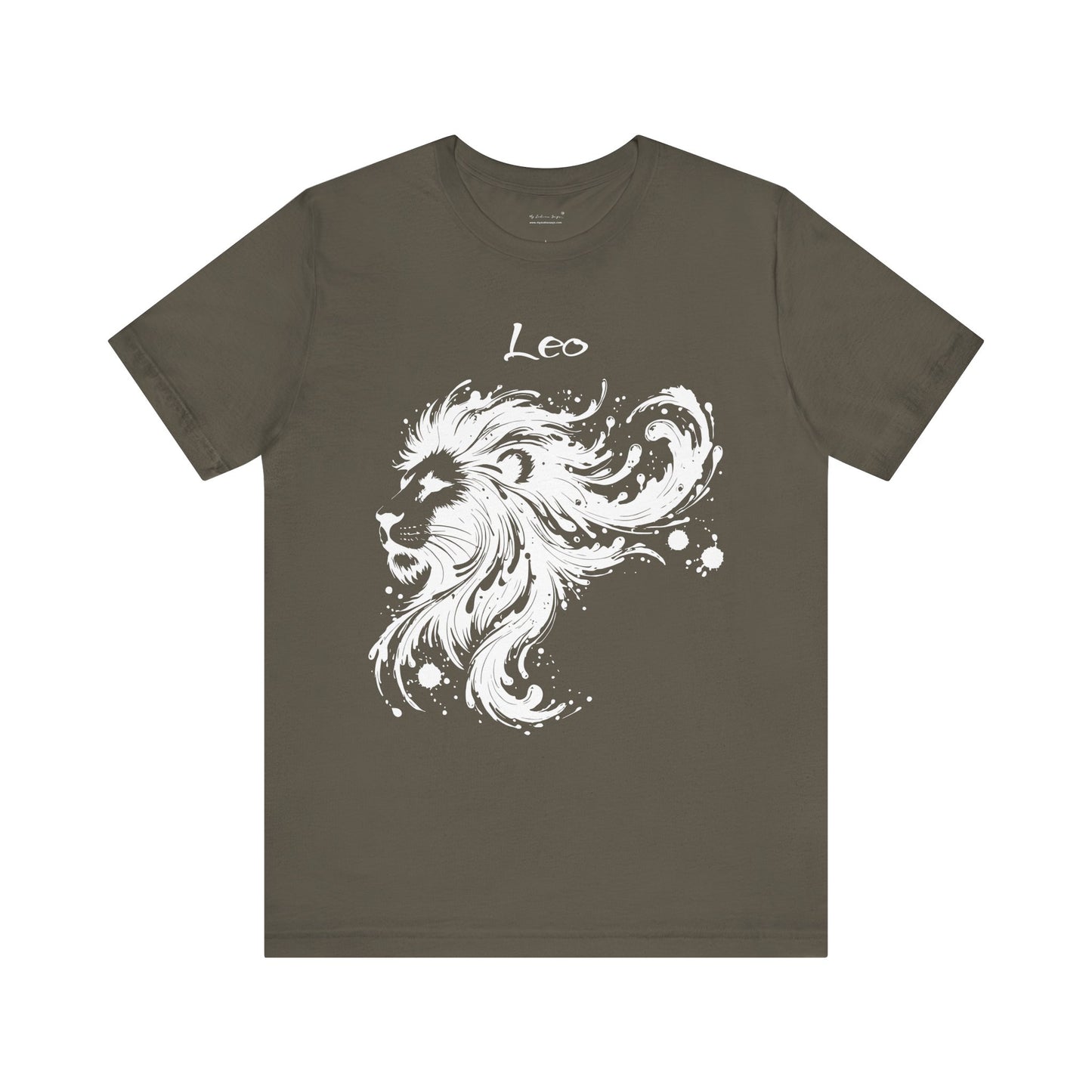 Leo White Splash Unisex T-Shirt