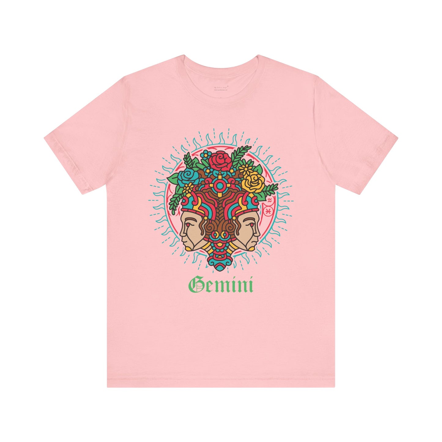 Gemini Round Unisex T-Shirt