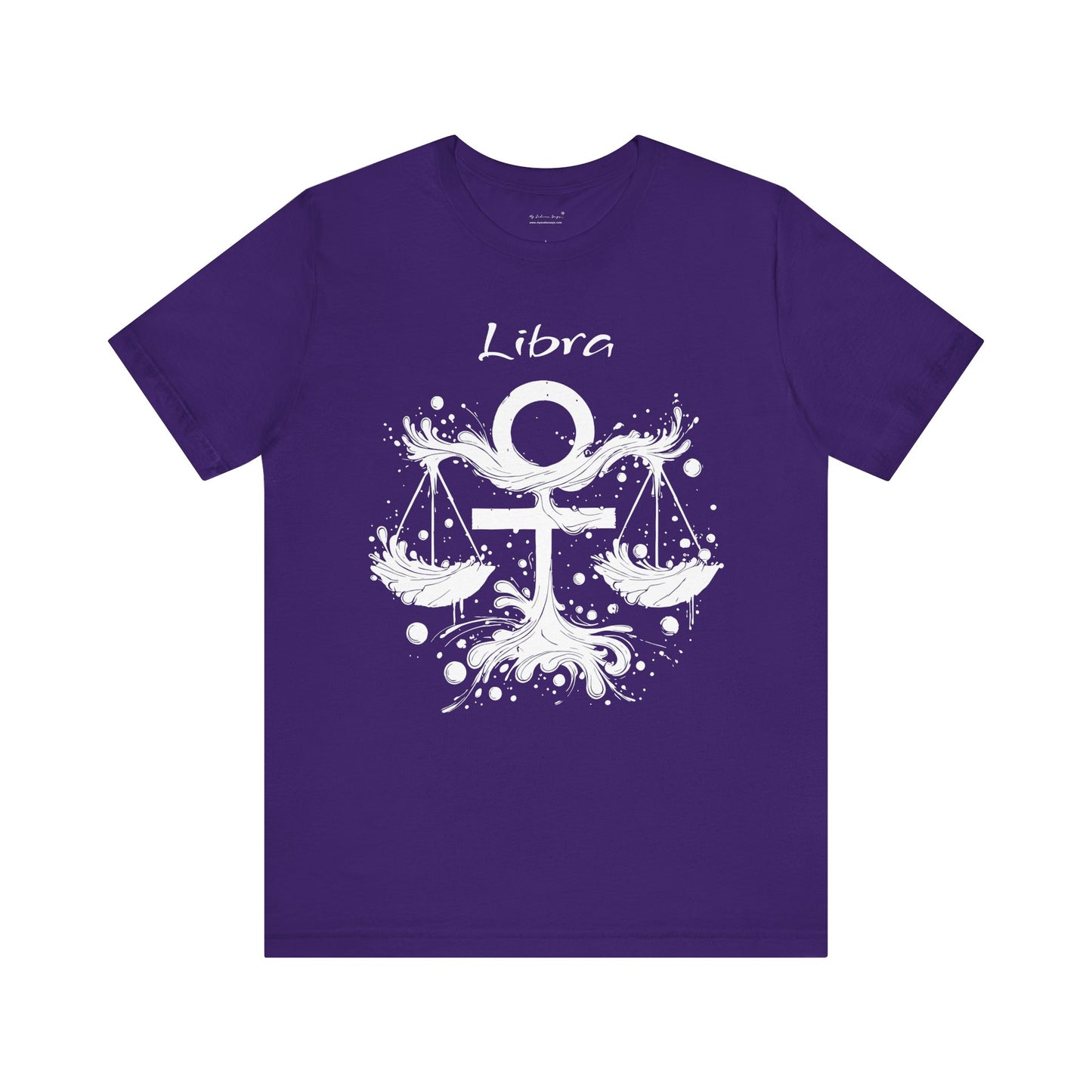 Libra White Splash Unisex T-Shirt