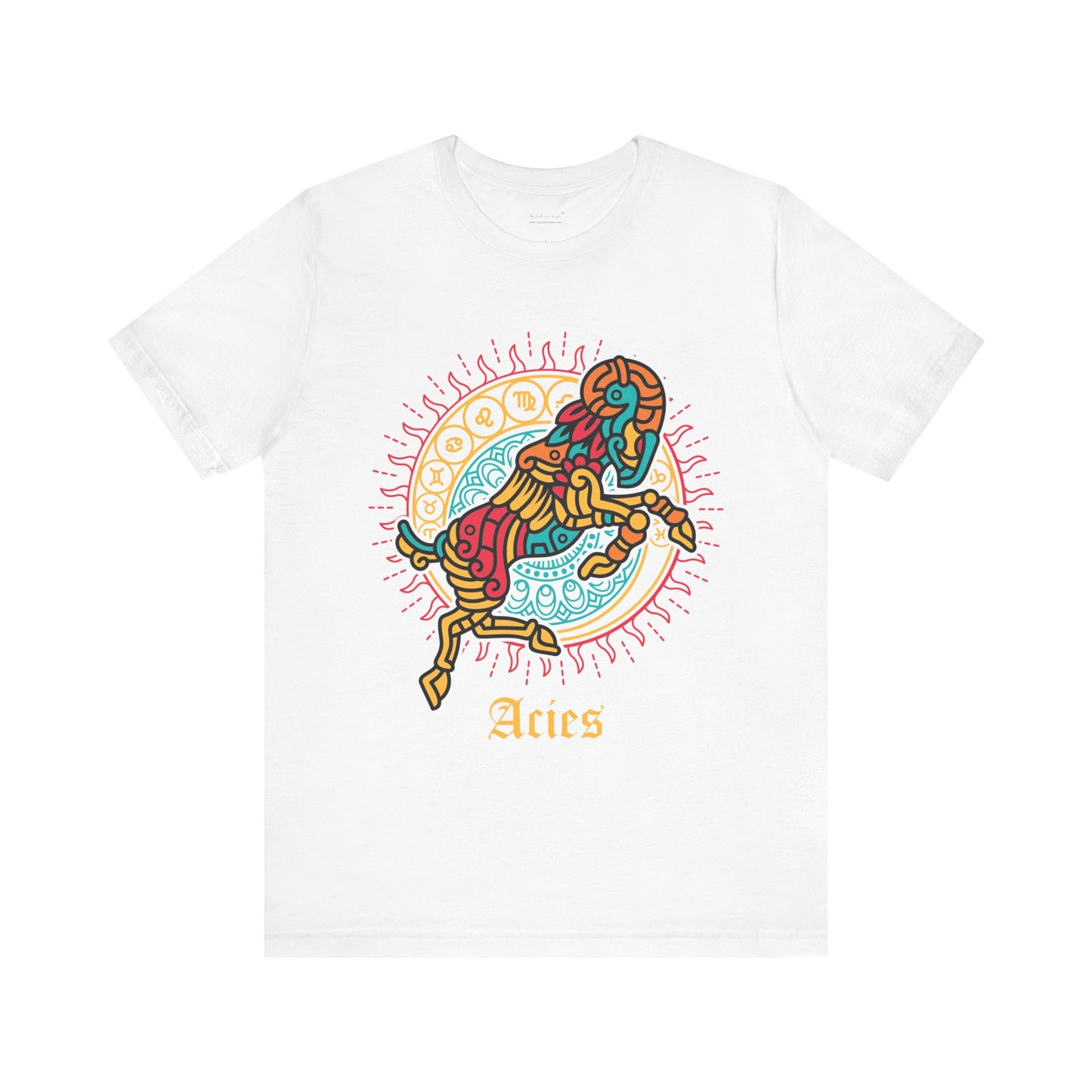 Aries Round Unisex T-Shirt