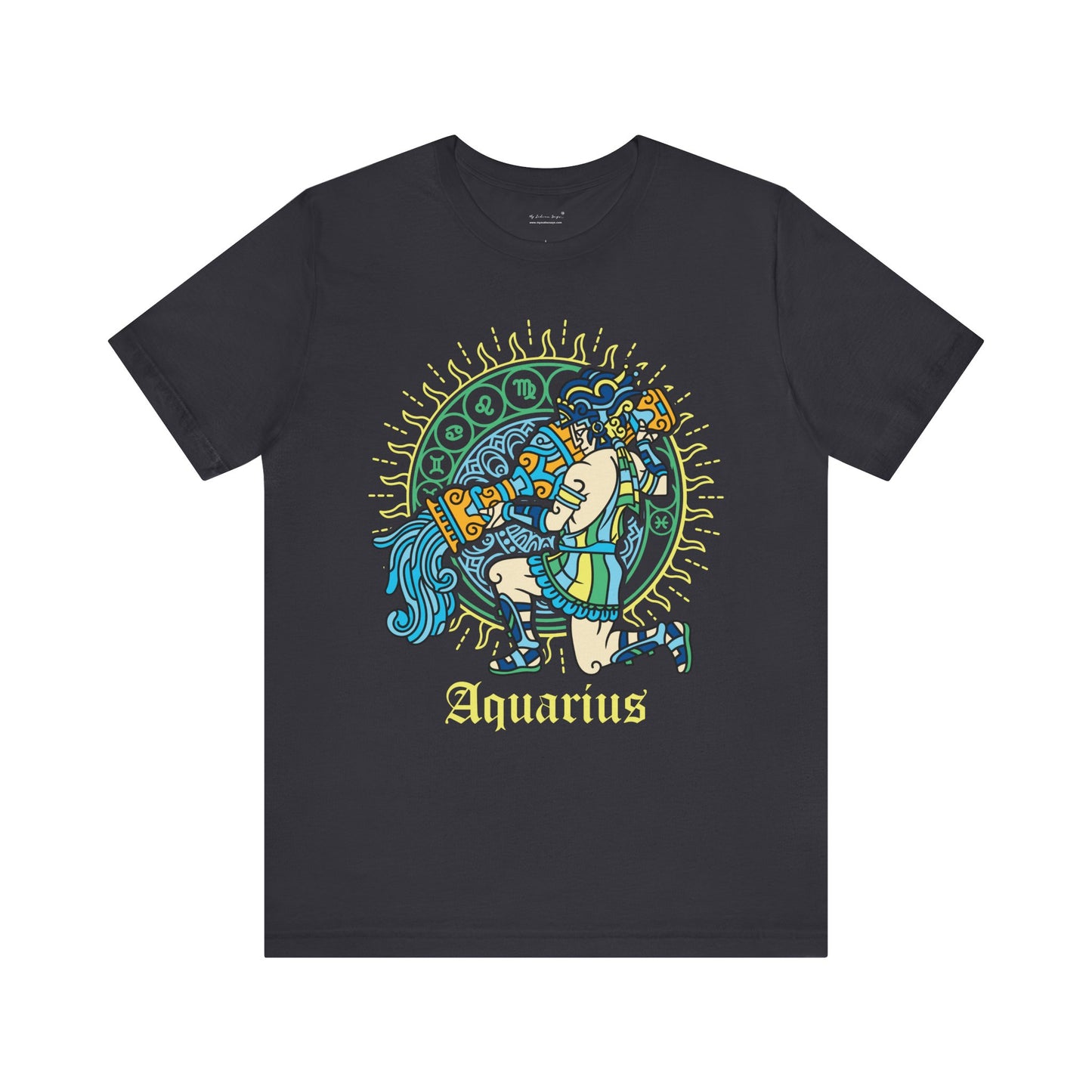 Aquarius Round Unisex T-Shirt