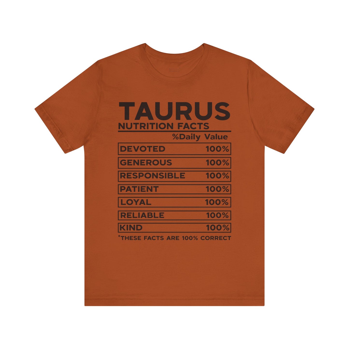 Taurus Nutrition Unisex T-Shirt