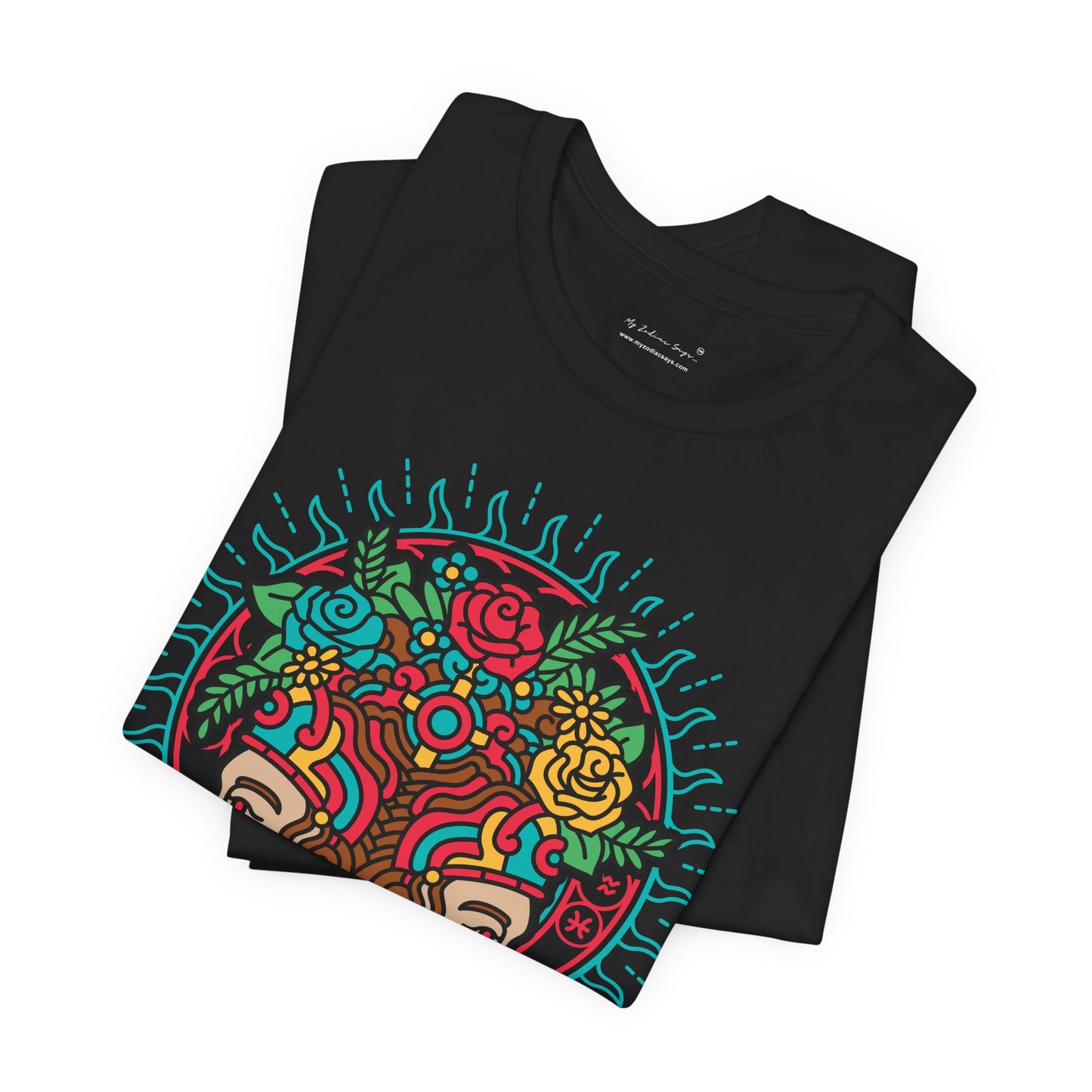 Gemini Round Unisex T-Shirt