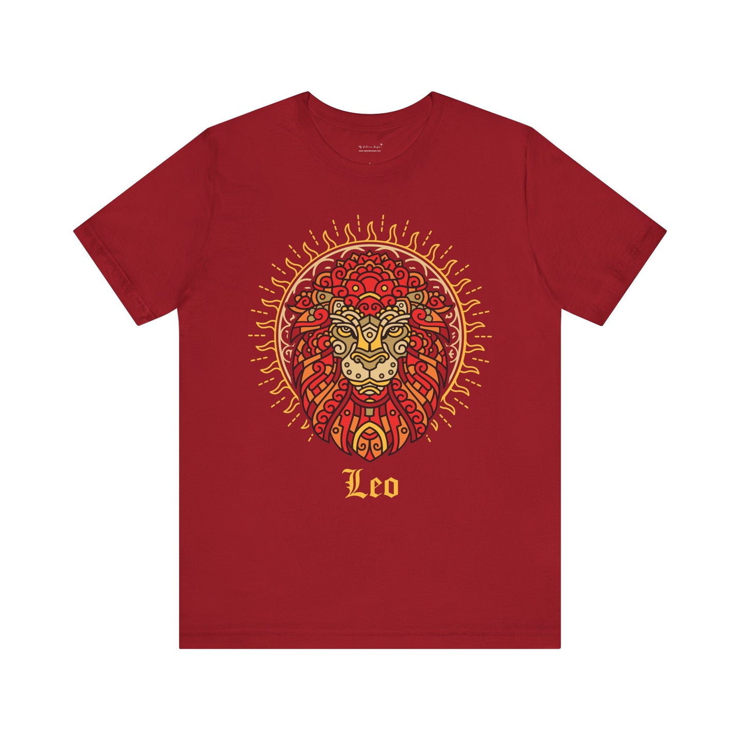 Leo Round Unisex T-Shirt