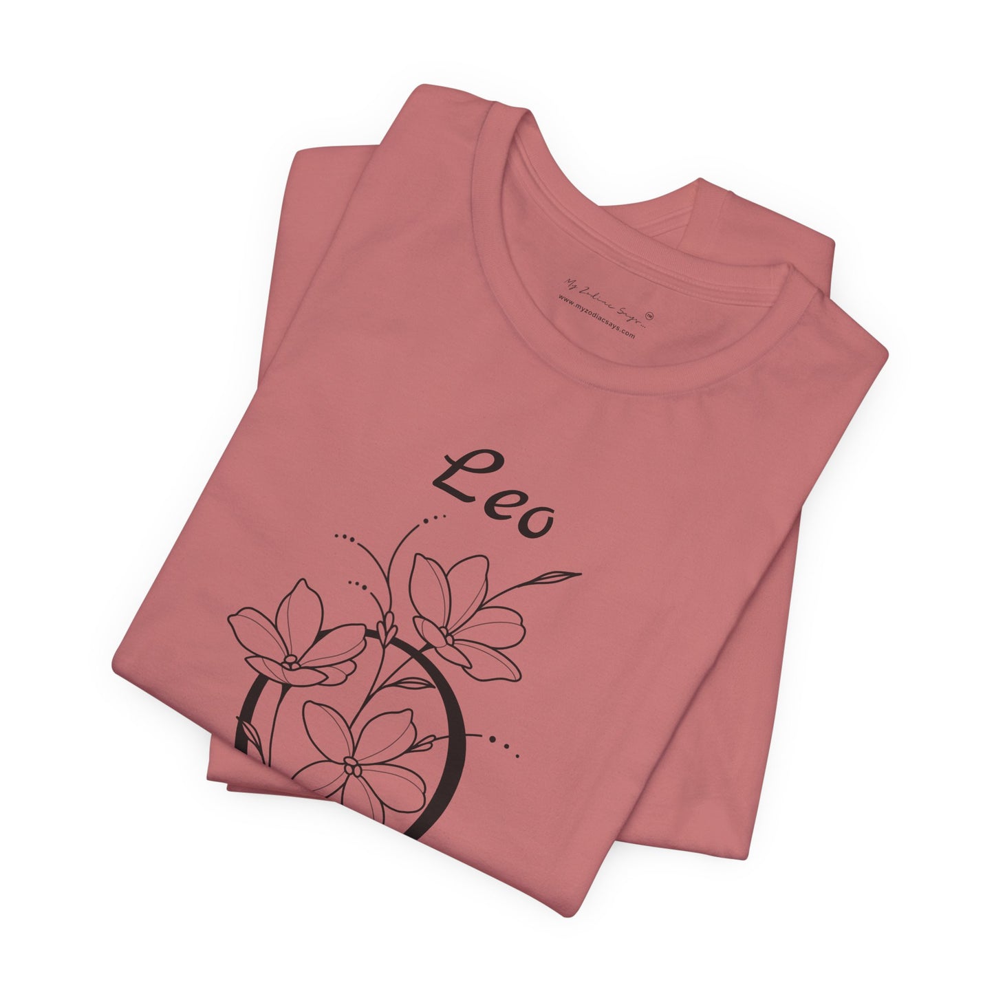 Leo Blossom Unisex T-Shirt