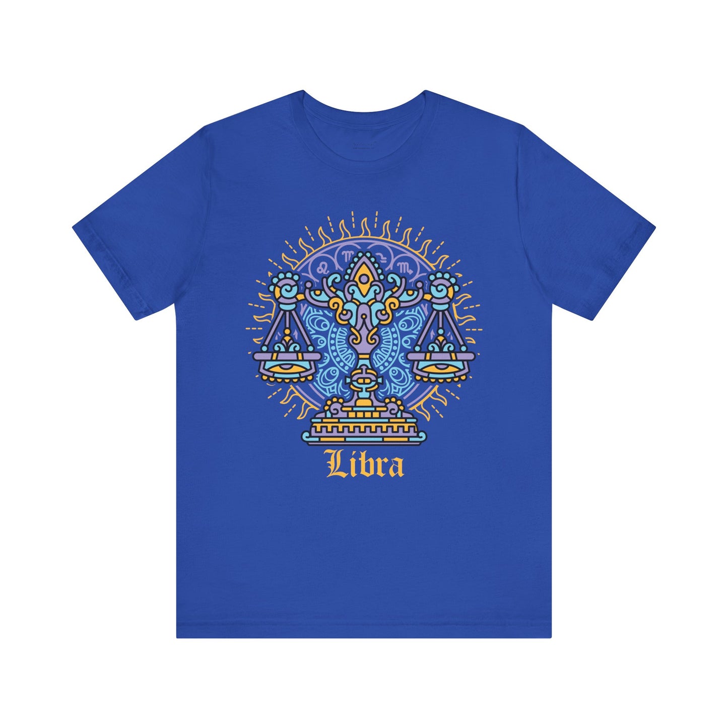 Libra Round Unisex T-Shirt