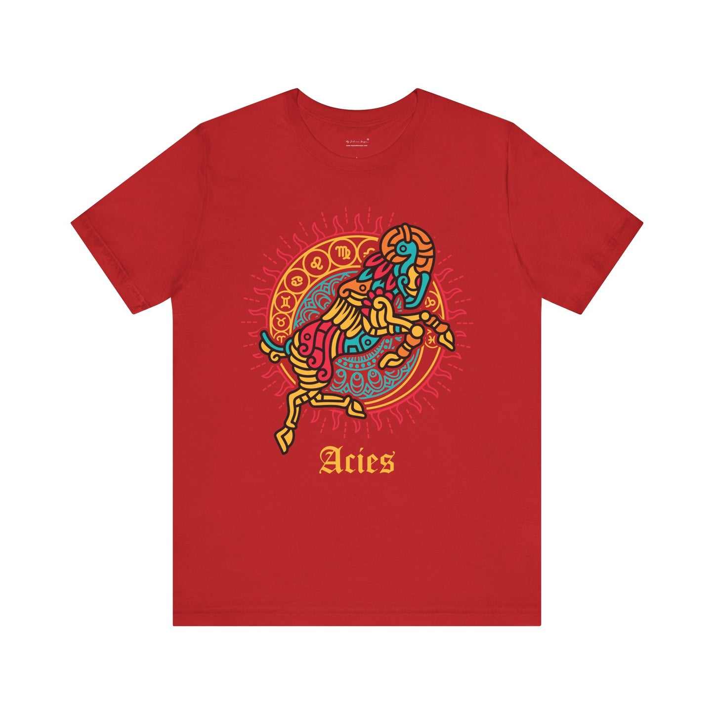 Aries Round Unisex T-Shirt