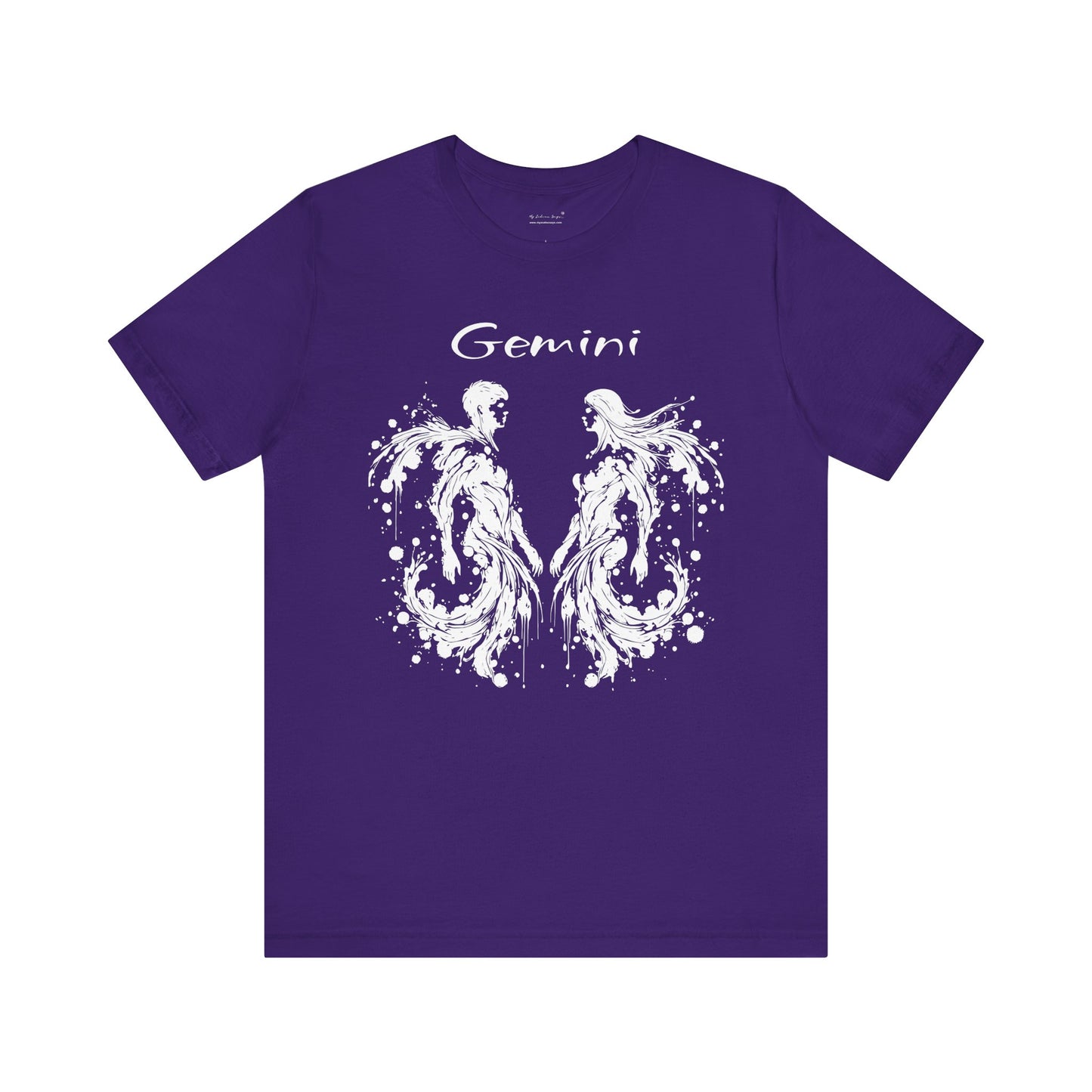 Gemini White Splash Unisex T-Shirt