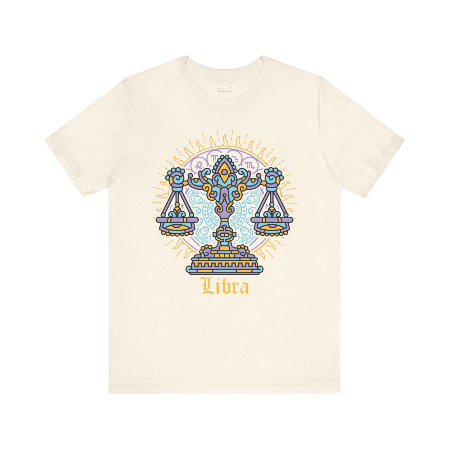 Libra Round Unisex T-Shirt