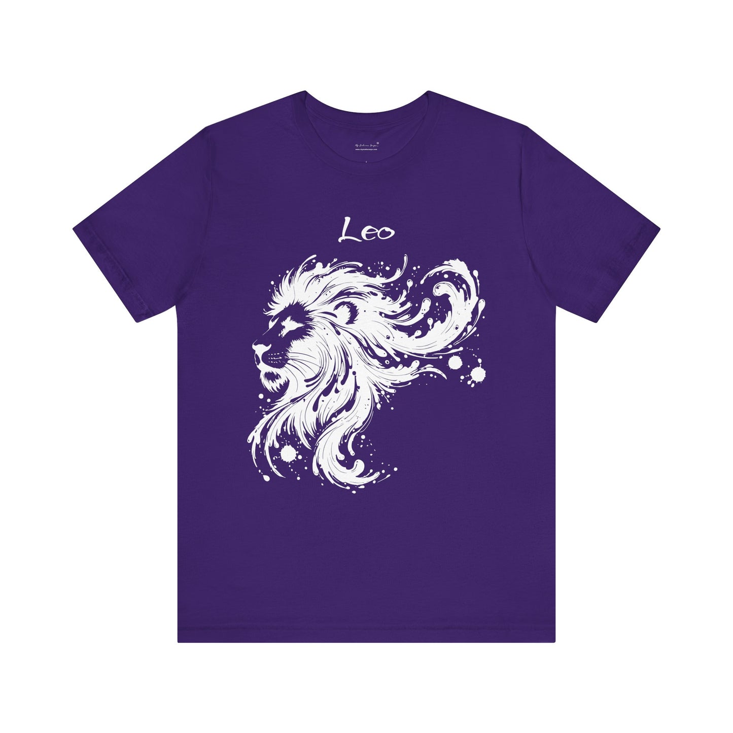 Leo White Splash Unisex T-Shirt