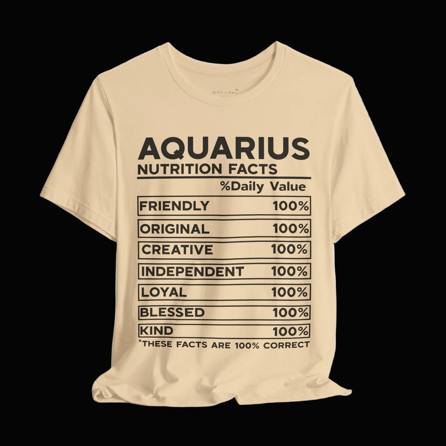 Aquarius Nutrition Unisex T-Shirt
