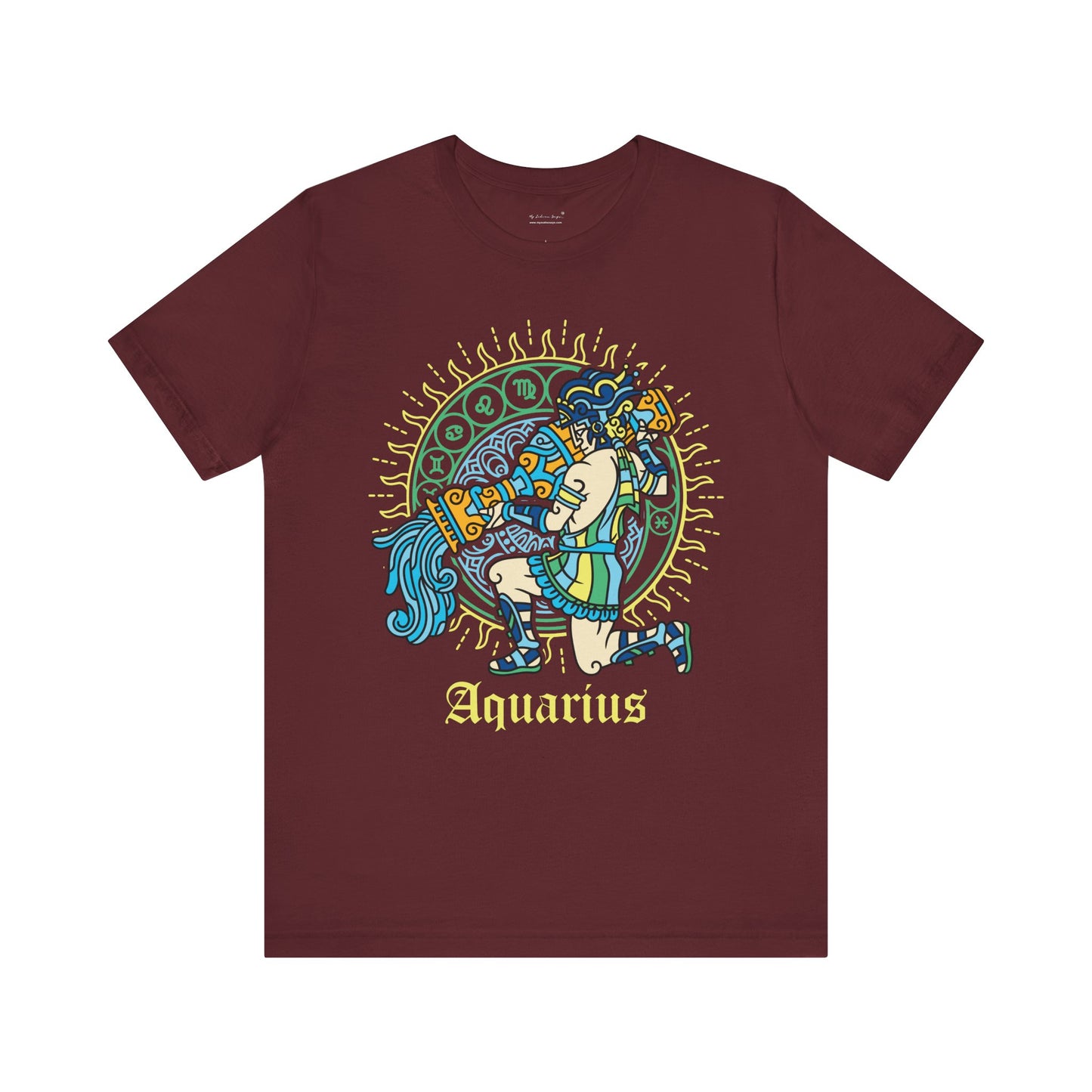 Aquarius Round Unisex T-Shirt