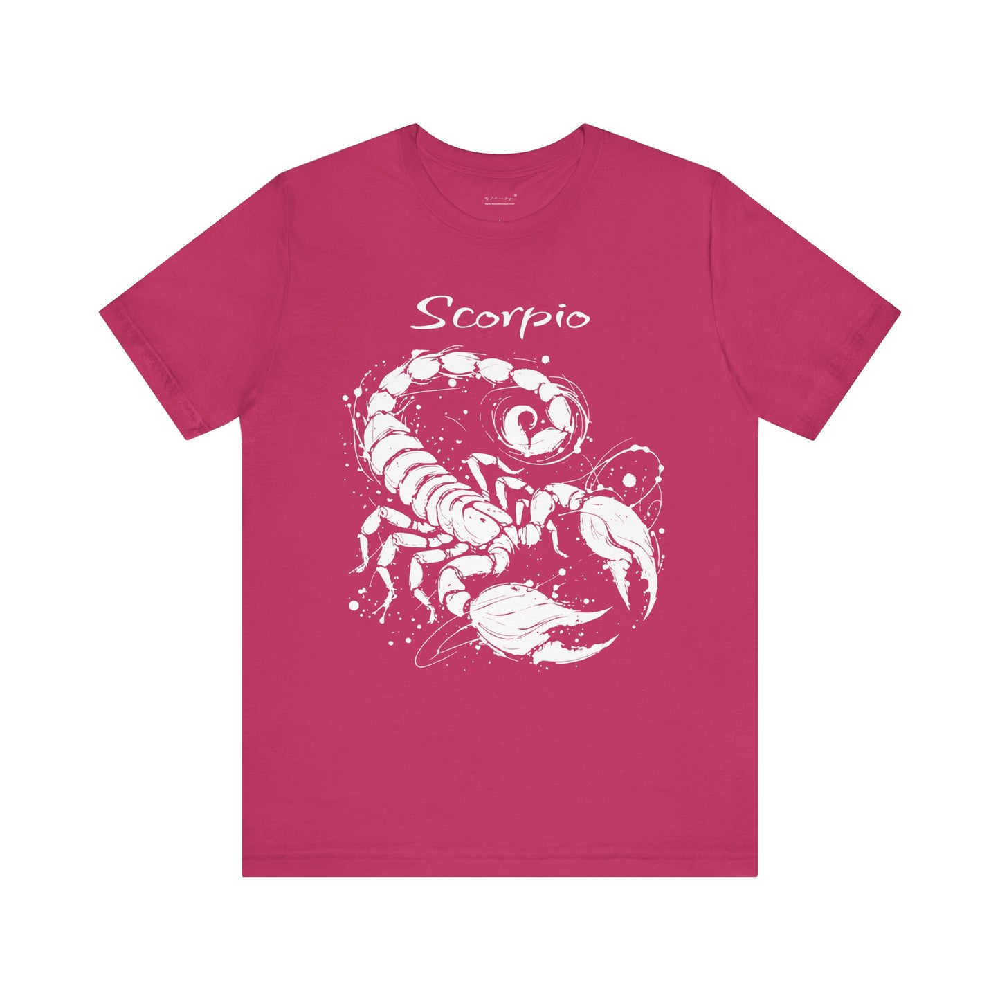 Scorpio White Splash Unisex T-Shirt