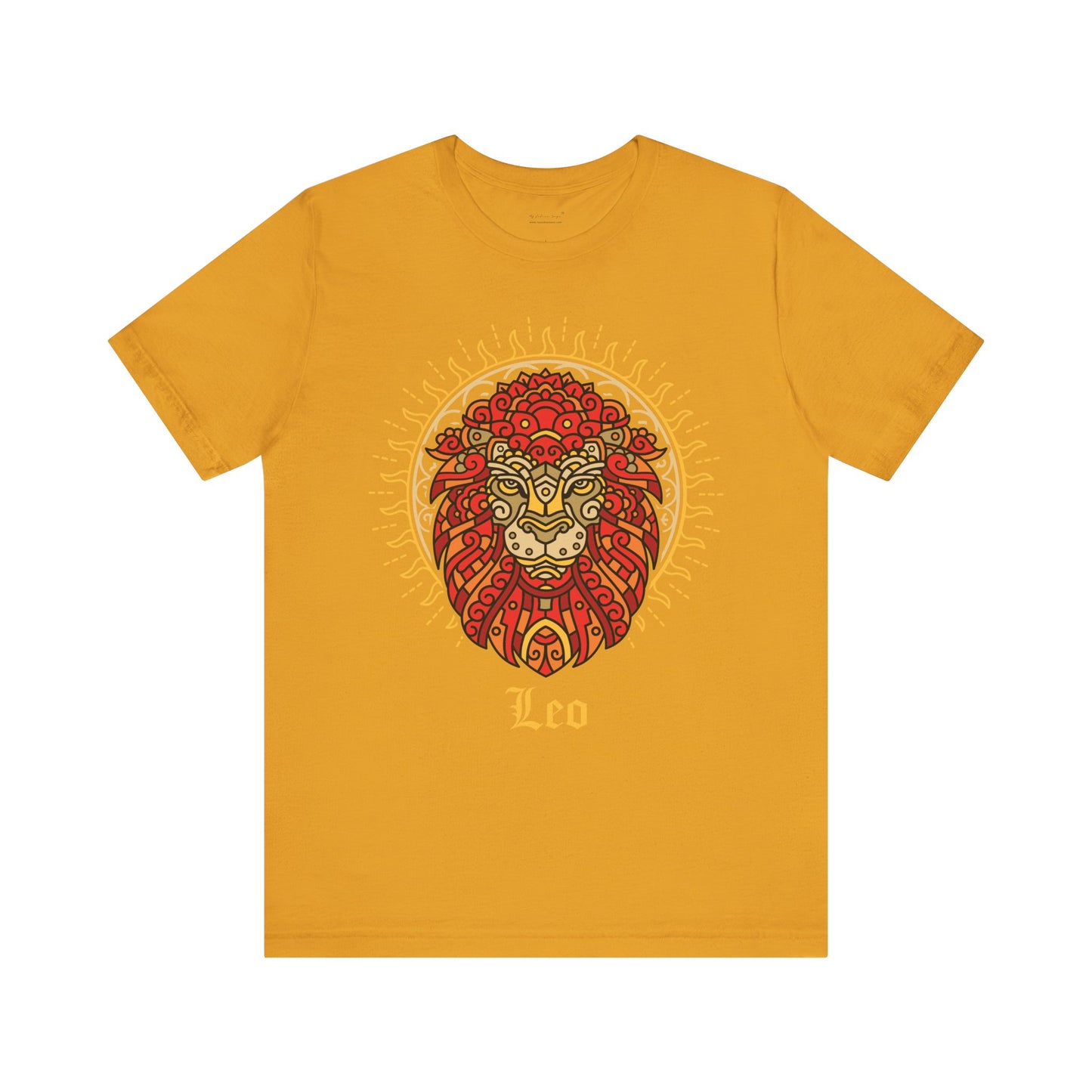 Leo Round Unisex T-Shirt