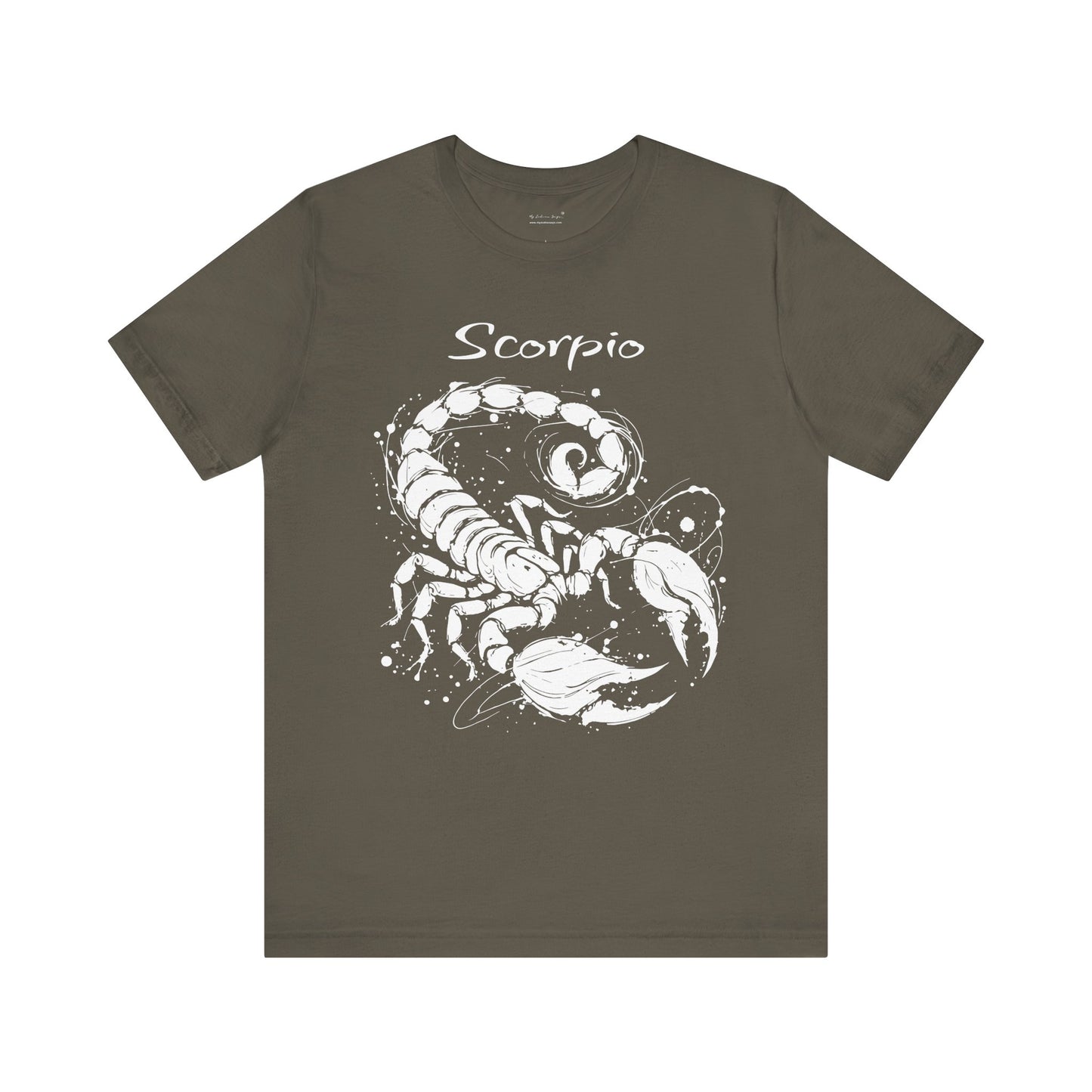 Scorpio White Splash Unisex T-Shirt