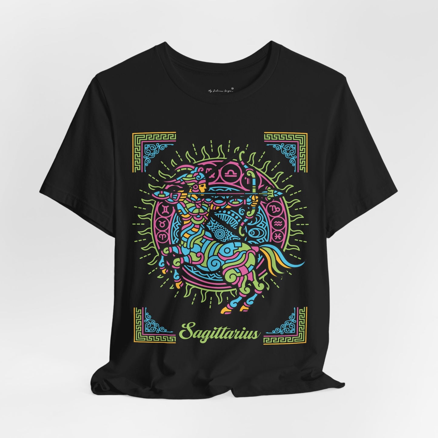 Sagittarius Framed Unisex T-Shirt