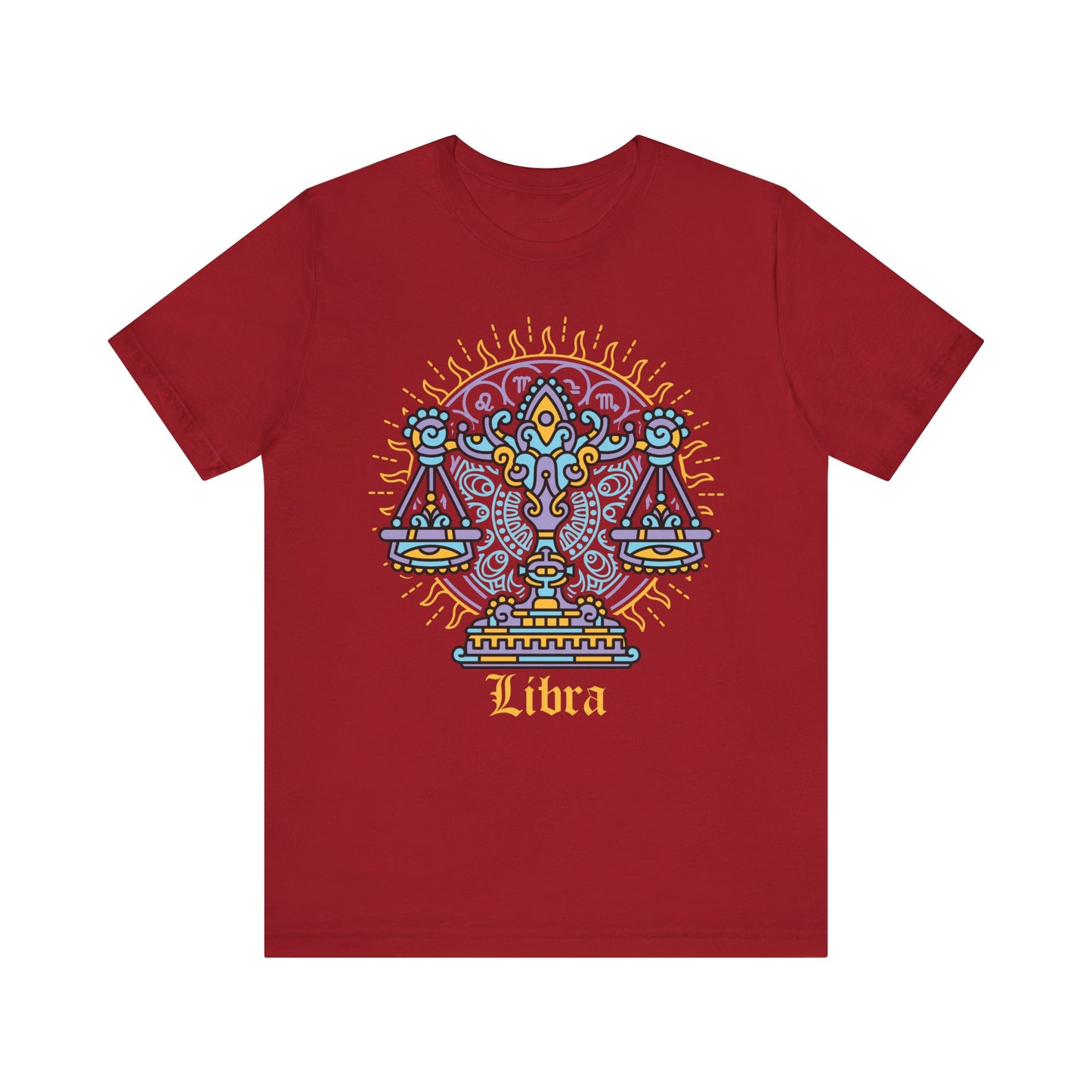 Libra Round Unisex T-Shirt