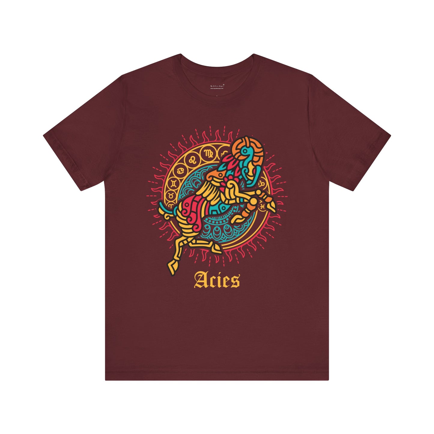 Aries Round Unisex T-Shirt