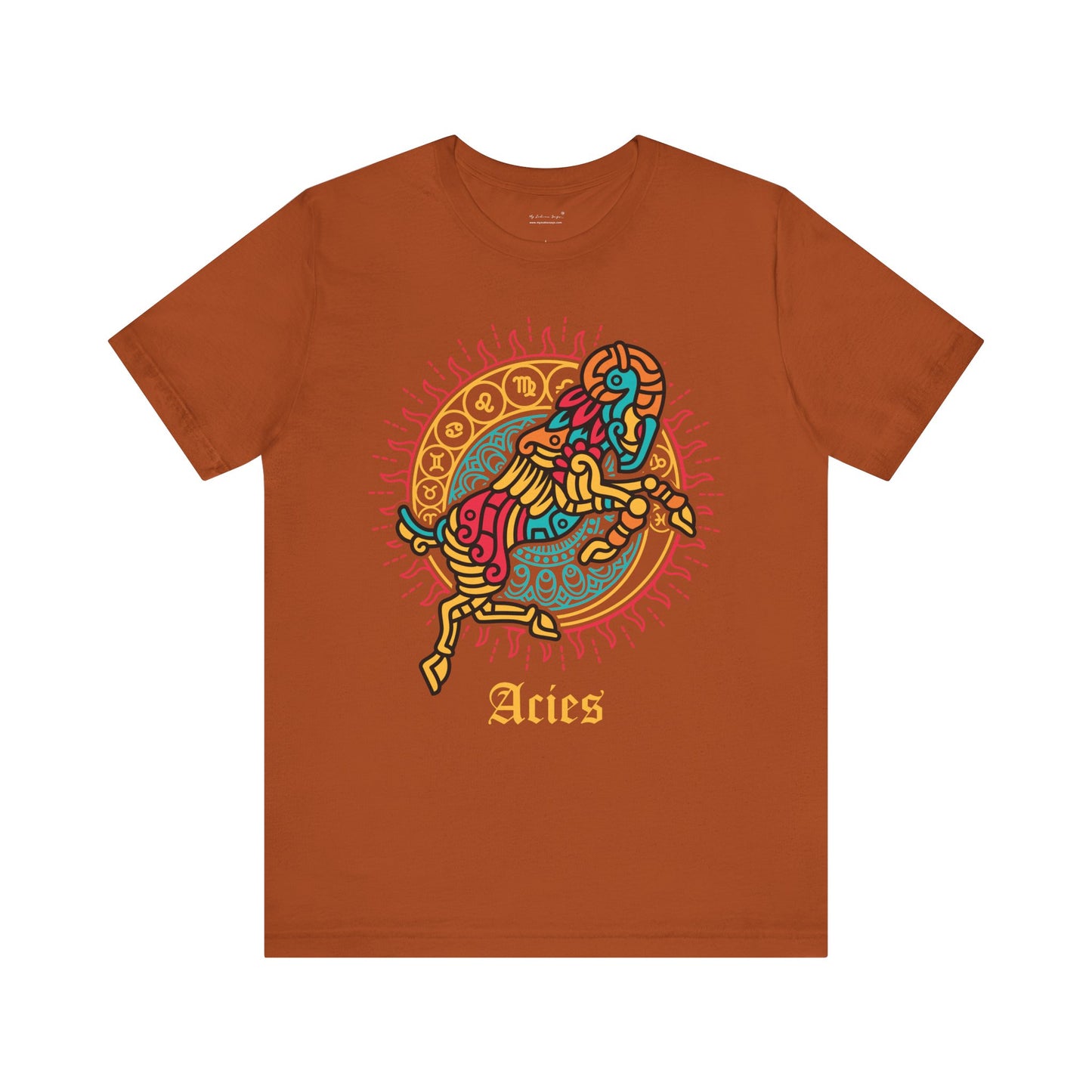 Aries Round Unisex T-Shirt
