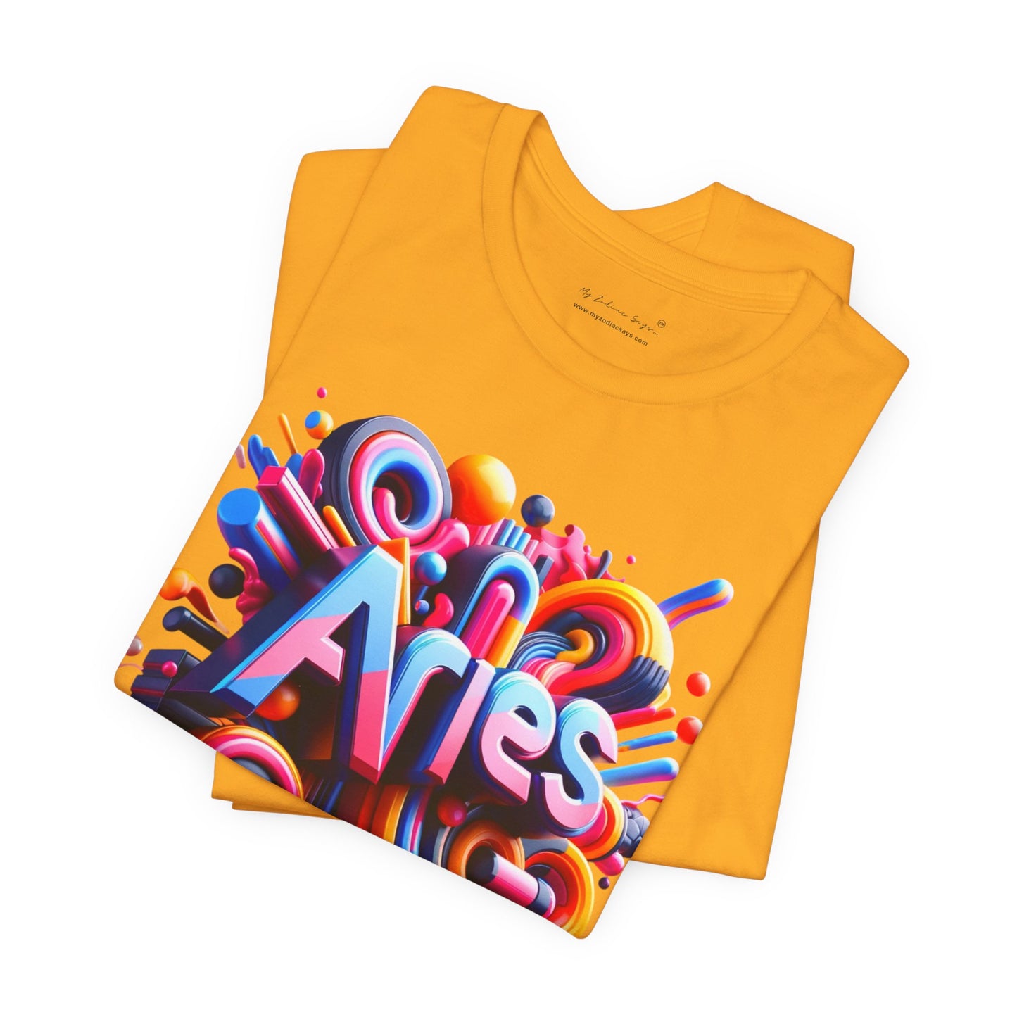 Aries Vibrant Unisex T-Shirt