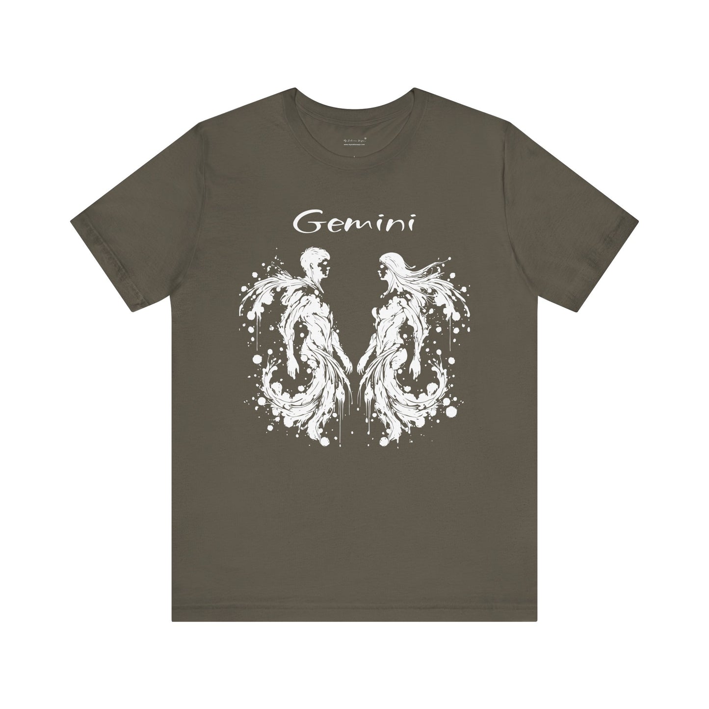 Gemini White Splash Unisex T-Shirt
