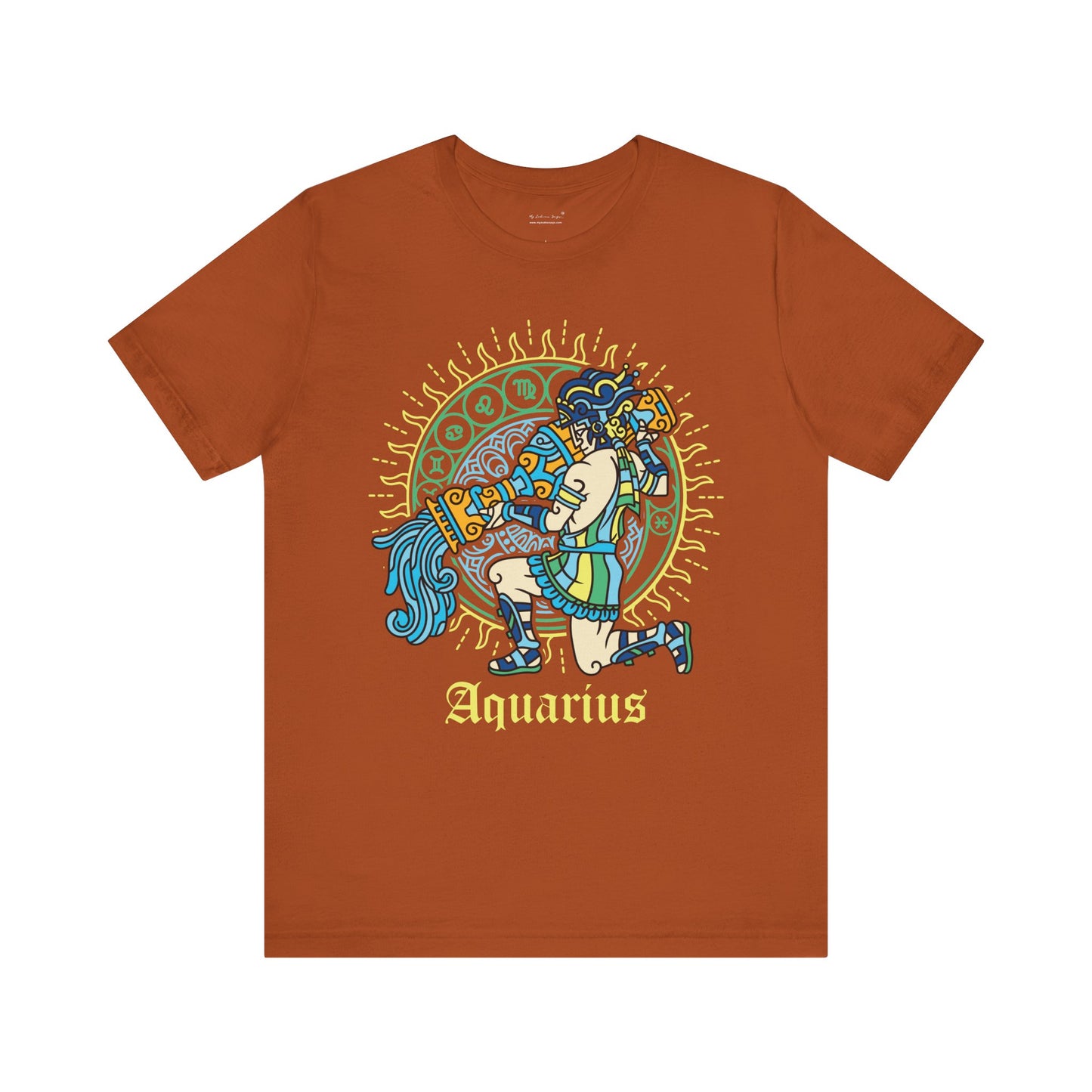 Aquarius Round Unisex T-Shirt